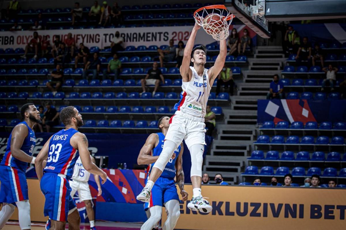 2021-FIBA-OQT-Belgrade-Dominican-Republic-def-Gilas-Kai-Sotto Kai Sotto had always wanted to face good pal Princepal Singh 2023 FIBA World Cup Basketball Gilas Pilipinas News - philippine sports news