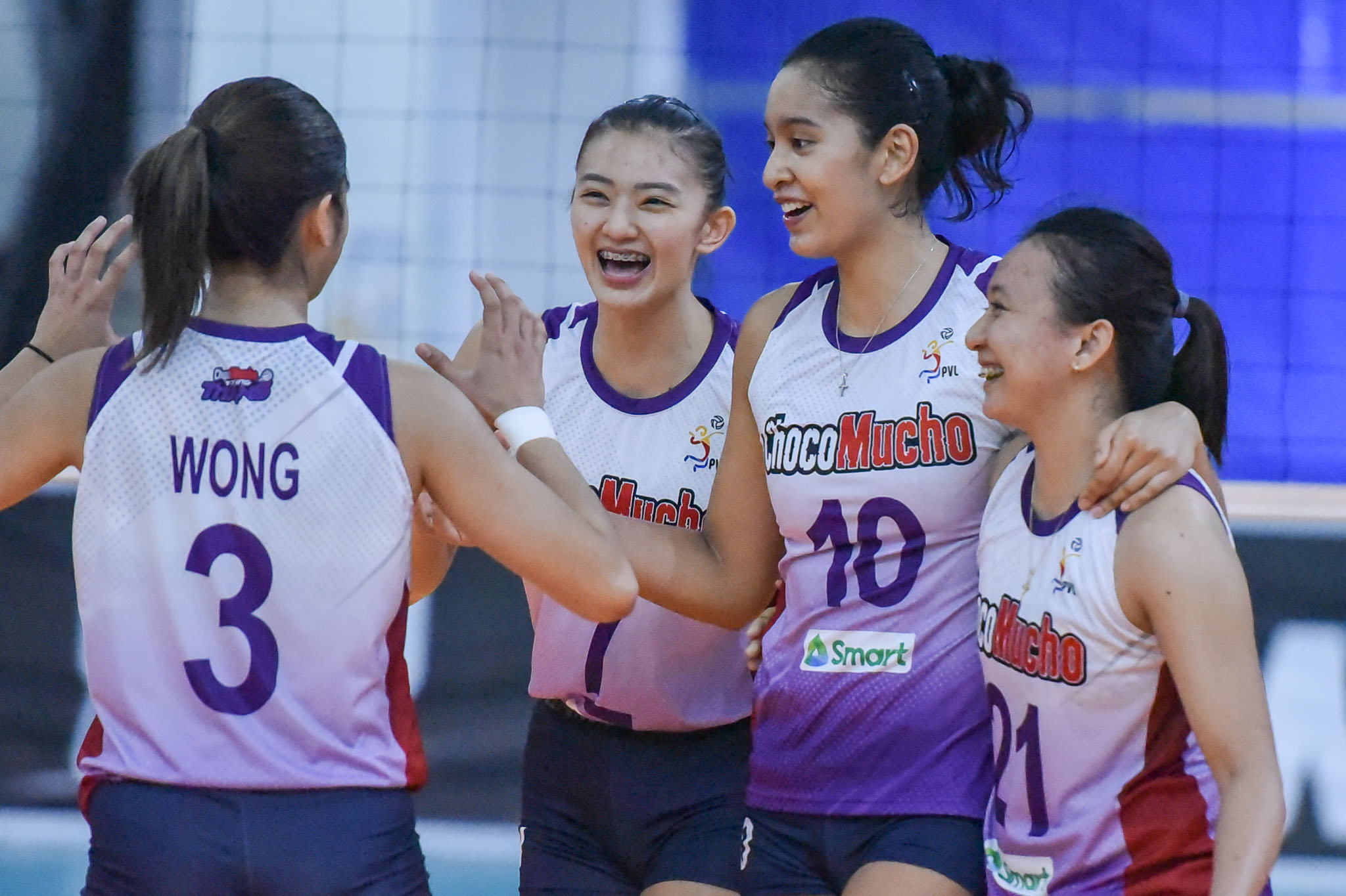 2021-PVL-Open-Chery-Tiggo-vs.-Choco-Mucho-Semis-G1-Maddie-Madayag-Kat-Tolentino-2540 Choco Mucho never doubted it could beat Chery Tiggo, says Wong News PVL Volleyball - philippine sports news