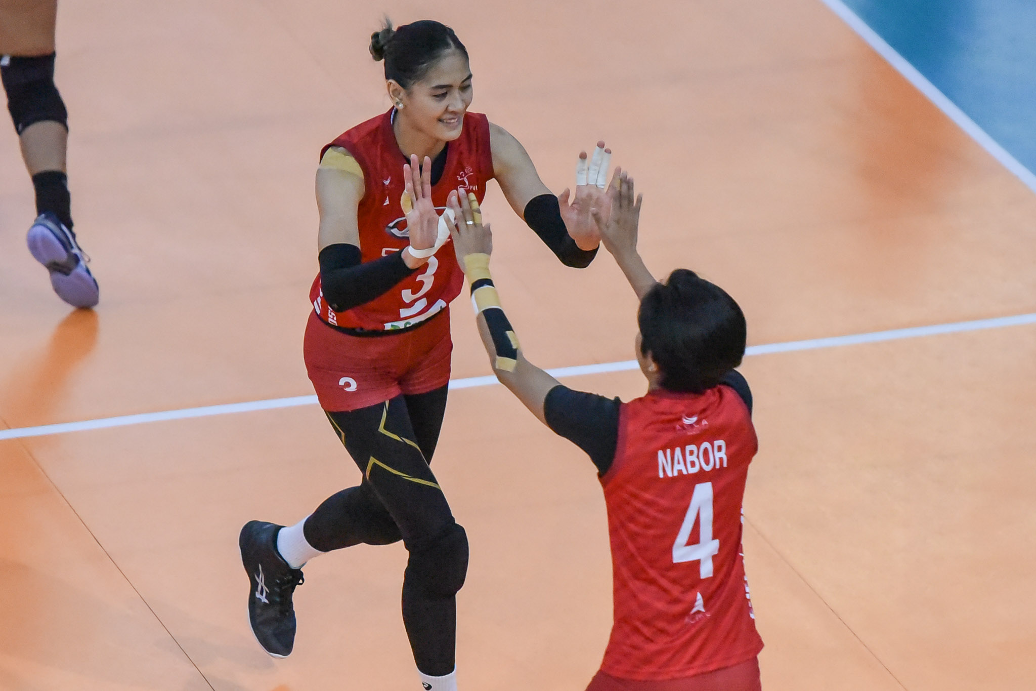 2021-PVL-Open-Chery-Tiggo-vs.-Choco-Mucho-Semis-G3-Jaja-Santiago-3622 Nabor, Santiago had heart-to-heart talk prior to PVL semis decider News PVL Volleyball - philippine sports news