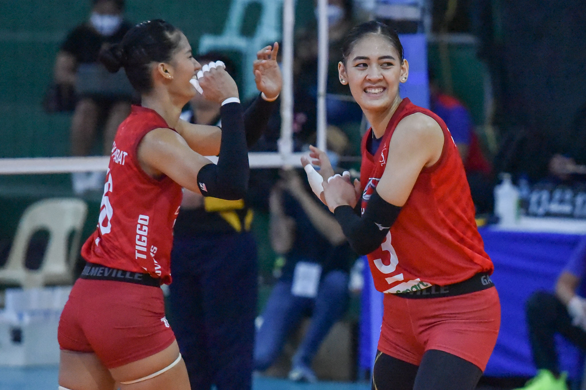 2021-PVL-Open-Chery-Tiggo-vs.-Choco-Mucho-Semis-G3-Jaja-Santiago-3705 Nabor, Santiago had heart-to-heart talk prior to PVL semis decider News PVL Volleyball - philippine sports news