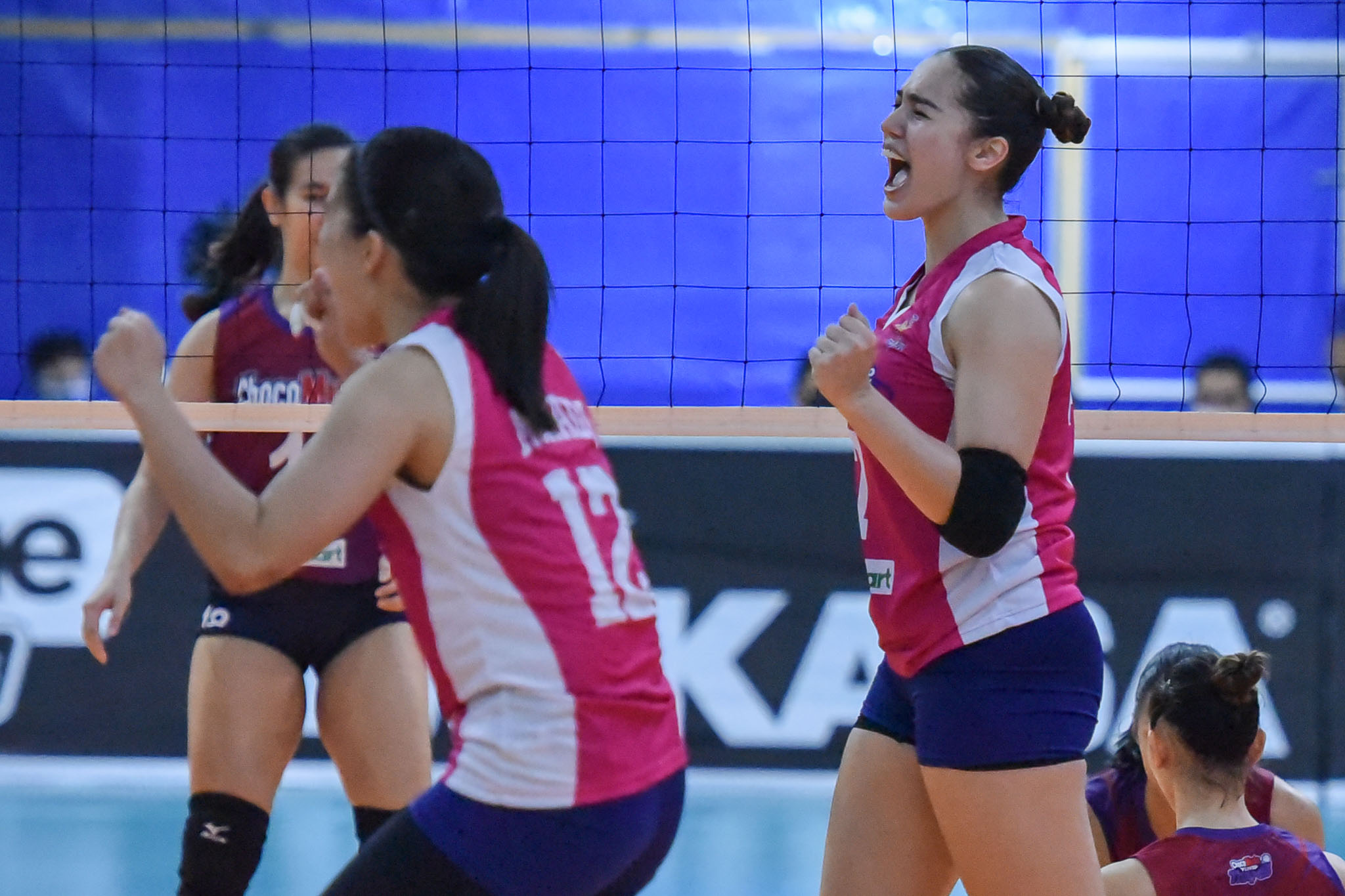 2021-PVL-Open-Creamline-vs.-Choco-Mucho-Michele-Gumabao-7868 Lorie Bernardo set to go pro, signs with Creamline News PVL UAAP UP Volleyball - philippine sports news