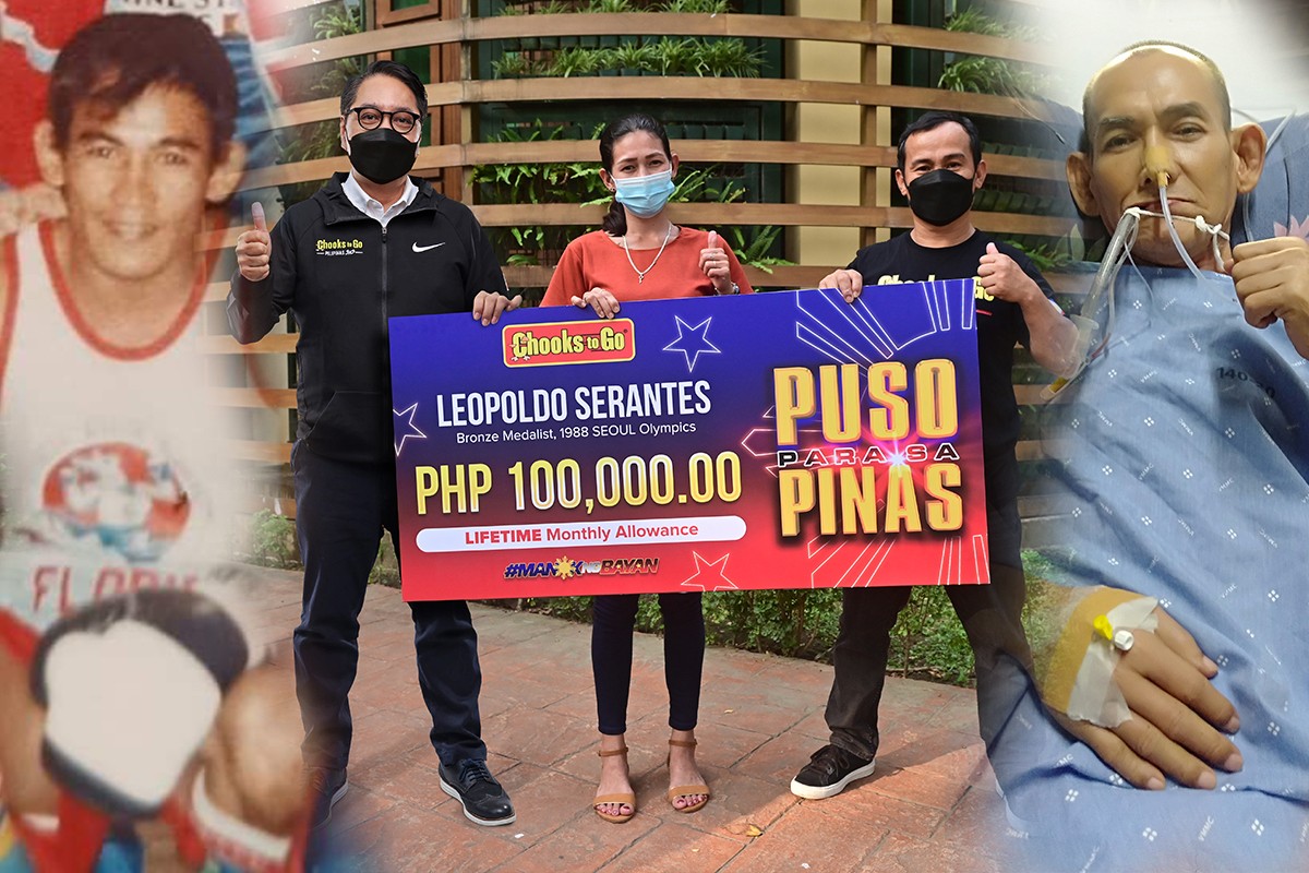 Leopoldo-Serantes-Ronald-Mascarinas-x-Leodelia-Serantes-x-Onyok-Velasco PH Olympians fete Chooks-to-Go with Arête Award News POC/PSC - philippine sports news