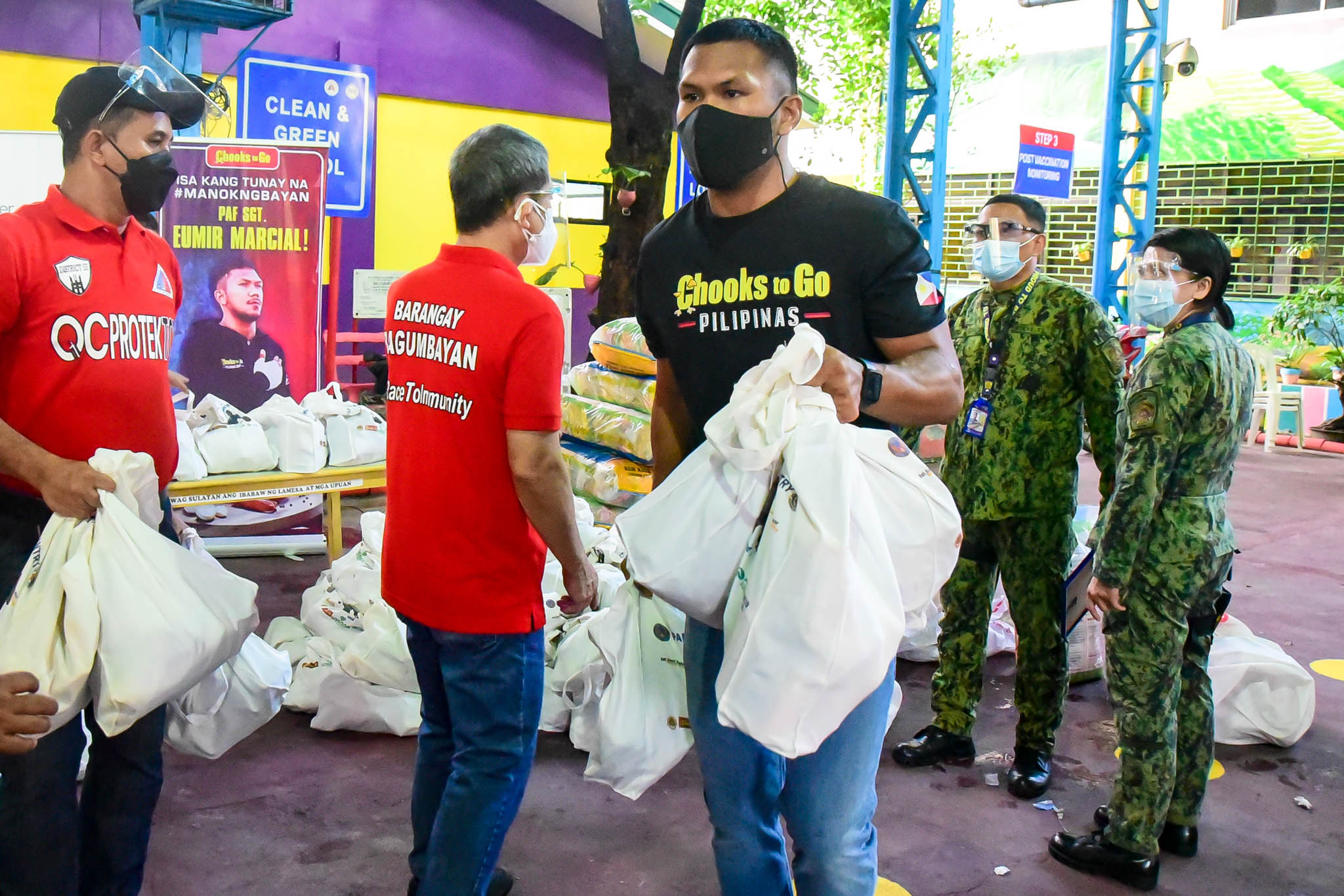 Chooks-to-Go-Eumir-Marcial-PAF-Community-Pantry-2 Marcial, Chooks-to-Go give back through PAF community pantry Boxing News - philippine sports news
