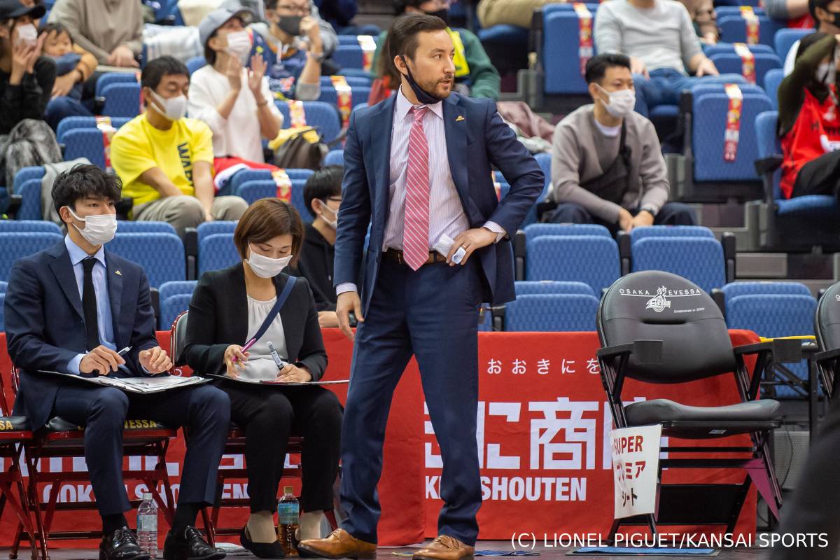 2021-22-B.League-Season-Shinshu-def-Osaka-Michael-Katsuhisa Shinshu coach preaches patience to Matt Aquino Basketball News - philippine sports news