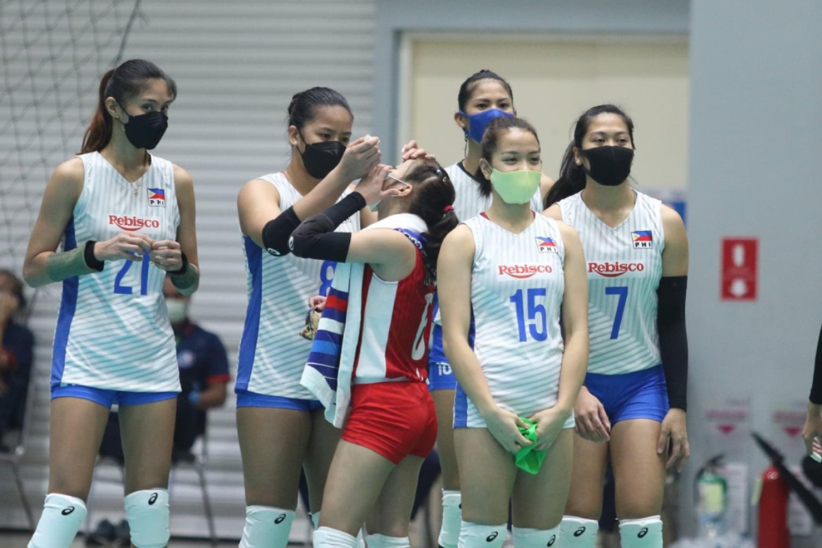 2021-AVC-Club-Supreme-def-Rebisco-bench AVC Club: Santiago-Manabat's spark proves late as Chonburi sweeps Rebisco News Volleyball - philippine sports news