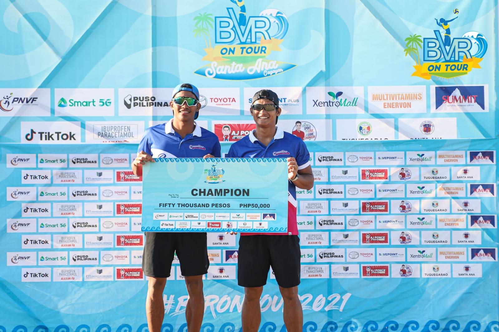 2021-BVR-on-Tour-Creamline-champions-Krung-Arbasto-x-Jude-Garcia Creamline's Rondina-Pons, Garcia-Arbasto complete BVR bubble title sweep Beach Volleyball BVR News - philippine sports news