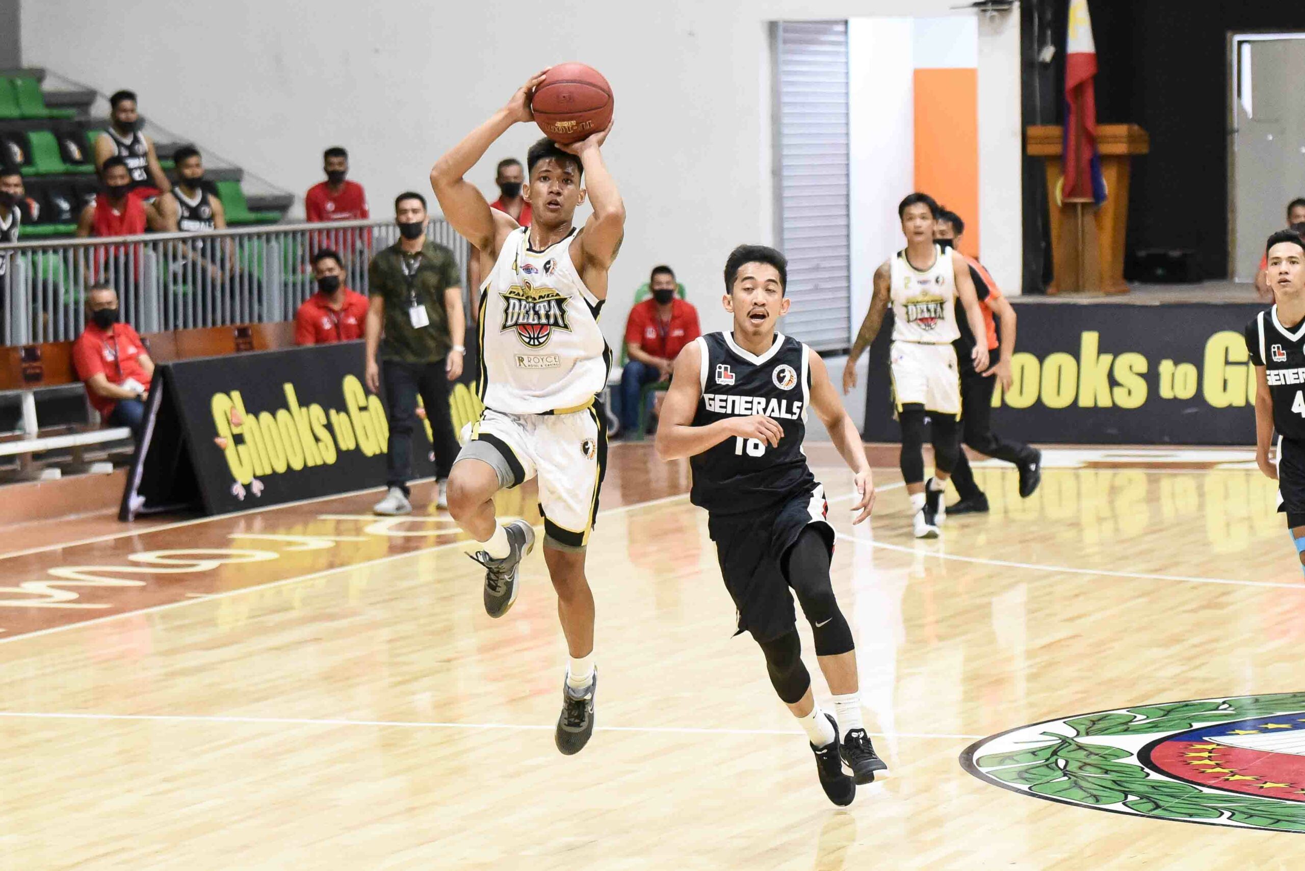 2021-Chooks-NBL-Pampanga-vs-Taguig-Michael-Jeffrey-Garcia-Pampanga-scaled Encho Serrano takes over in OT, lifts Pampanga Delta to NBL Finals Basketball NBL News - philippine sports news