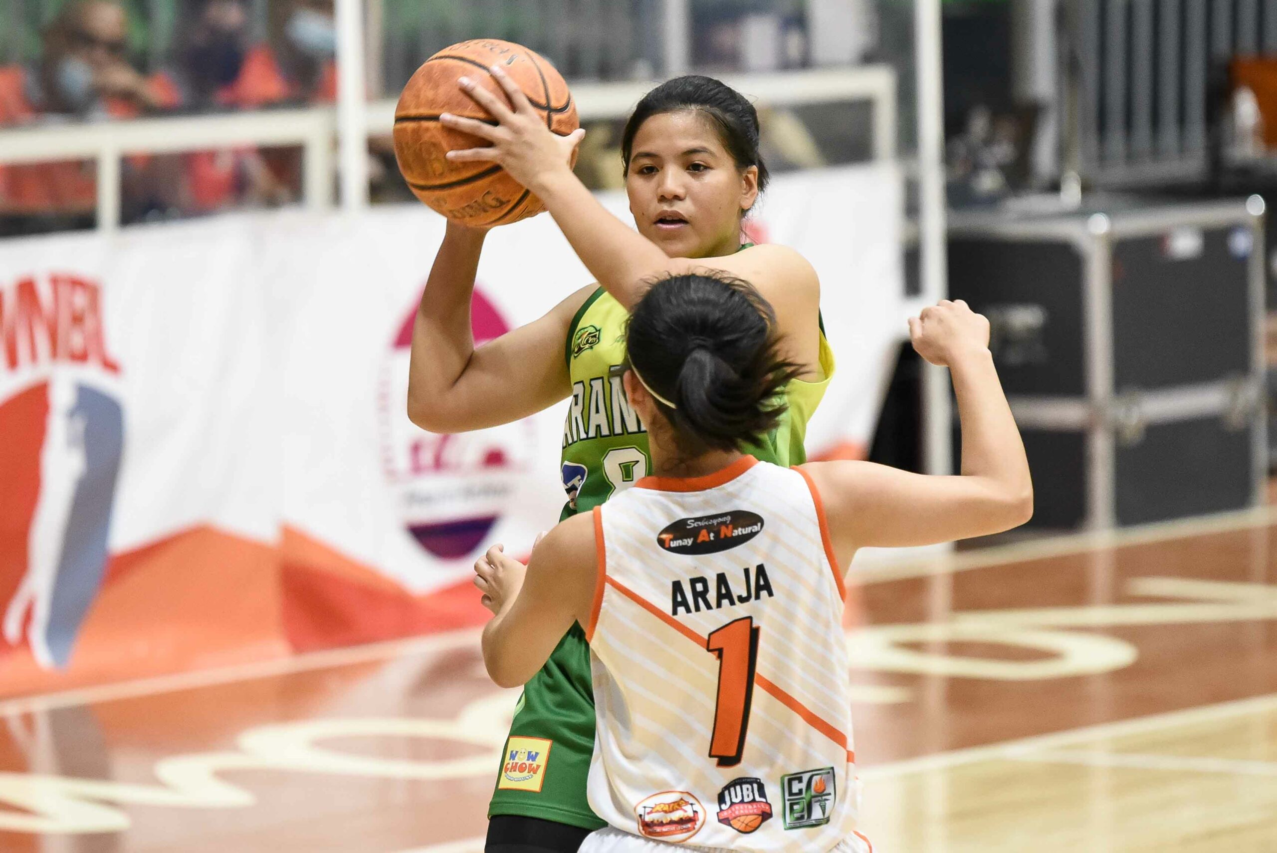 2021-Pia-WNBL-Taguig-vs-Paranaque-Jhenn-Chrystelle-Angeles-Paranaque-scaled Unbeaten Parañaque Lady Aces punch WNBL Finals ticket Basketball NBL News - philippine sports news