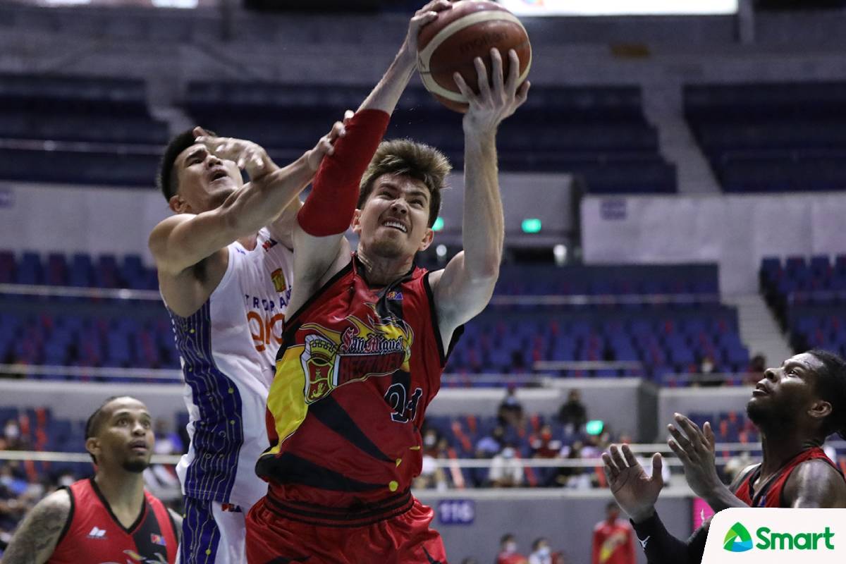 2021-22-PBA-Governors-Cup-TNT-vs-San-Miguel-Rodney-Brondial Austria insists he isn't the reason behind Jericho Cruz's move to SMB Basketball News PBA - philippine sports news