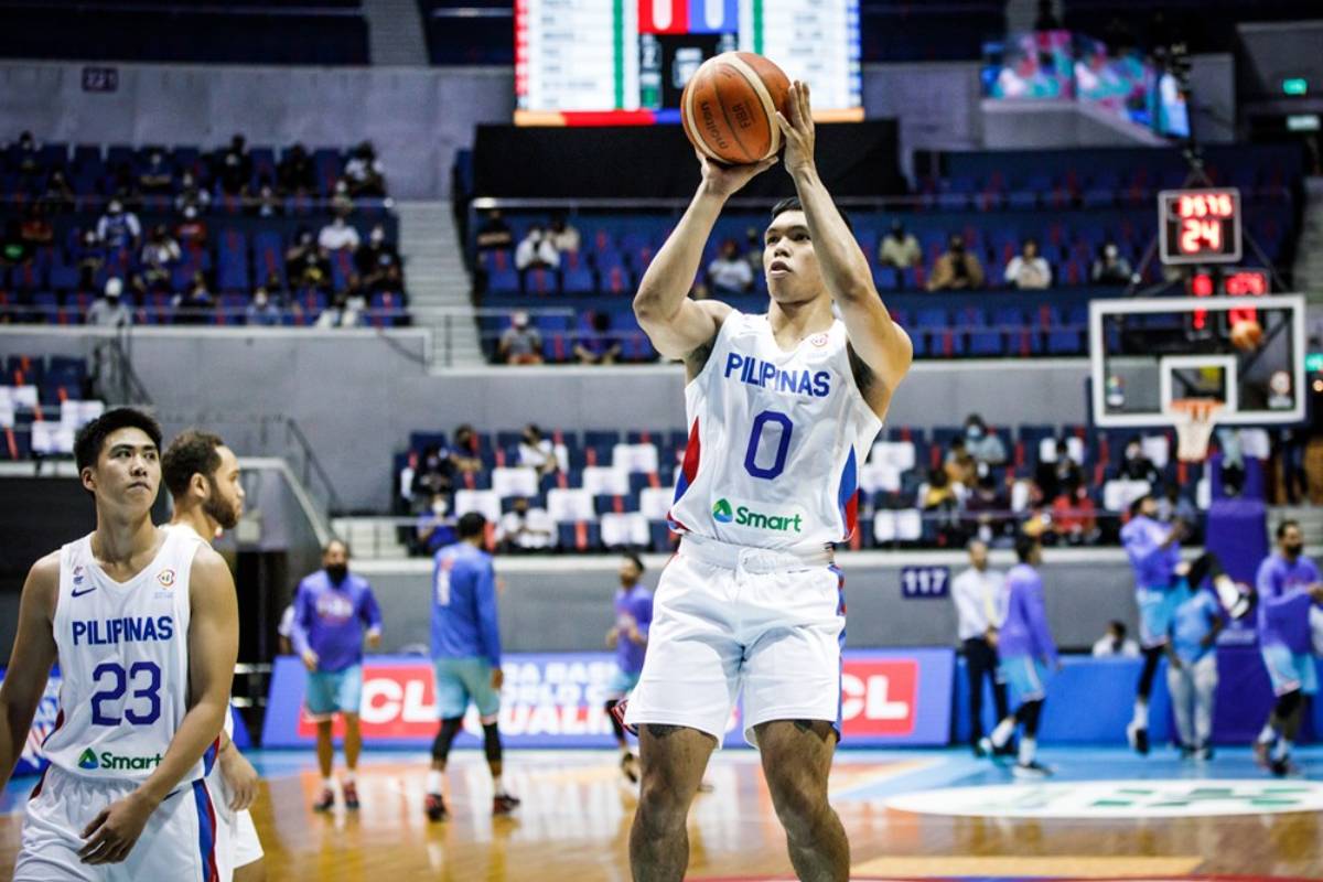 2023-FIBA-World-Cup-Asian-Qualifiers-Gilas-vs-India-Thirdy-Ravena Chot sees 23-for-2023 cadets grow up with Thirdy, Dwight taking the lead 2023 FIBA World Cup Basketball Gilas Pilipinas News - philippine sports news
