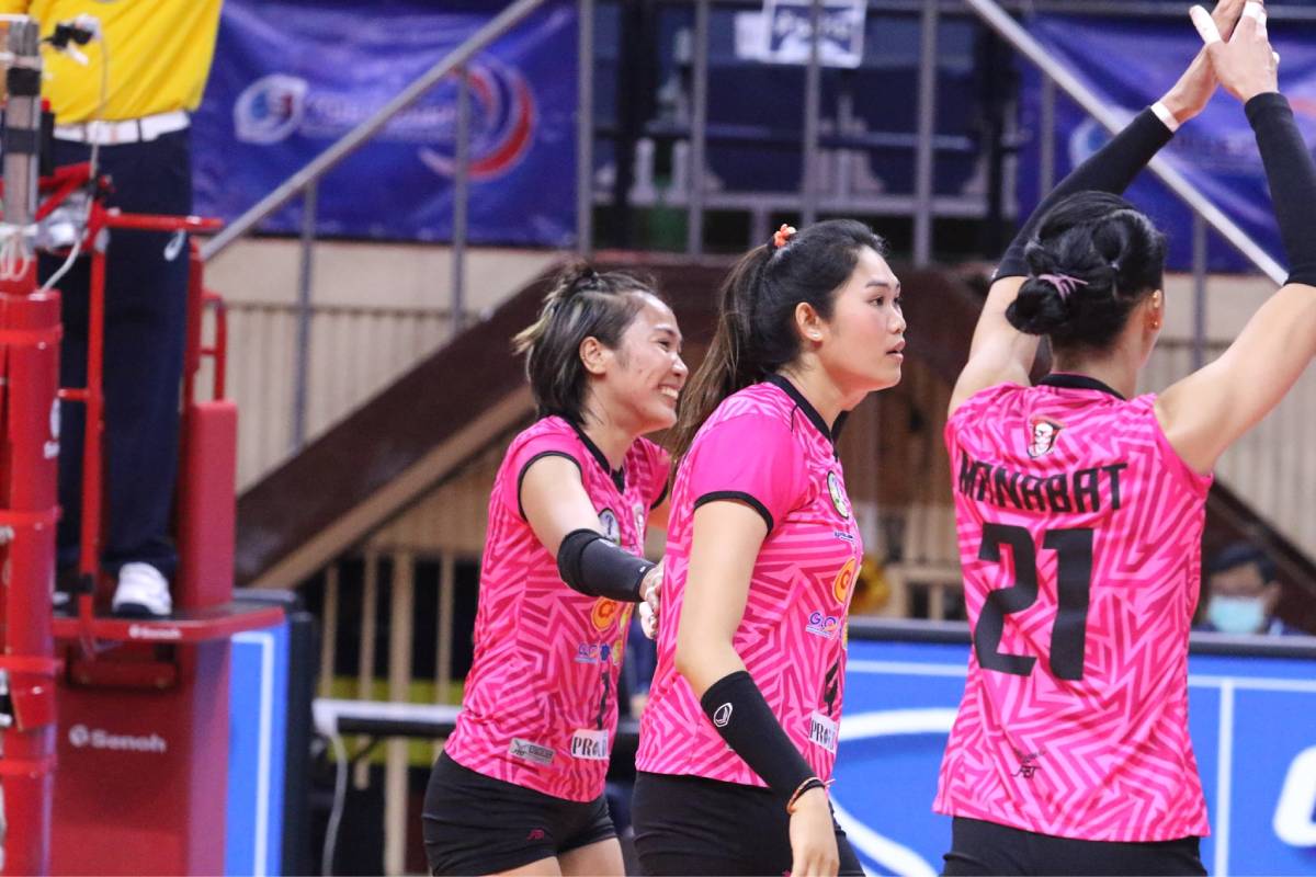 2021-22-VTL-Season-Nakhon-def-Star-Mylene-Paat-x-Dindin-Santiago-Manabat After leading Nakhon in VTL, Manabat, Paat shift focus to Chery Tiggo's PVL defense News PVL Volleyball - philippine sports news
