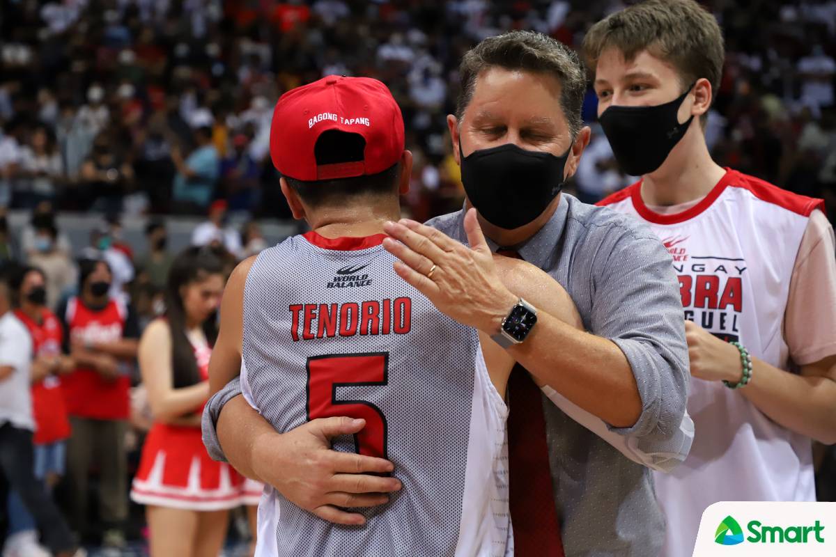 2021-22-PBA-Governors-Cup-Finals-Ginebra-LA-Tenorio-x-Tim-Cone Dismissing dynasty talks, Cone wants Ginebra to regain PH Cup glory Basketball News PBA - philippine sports news