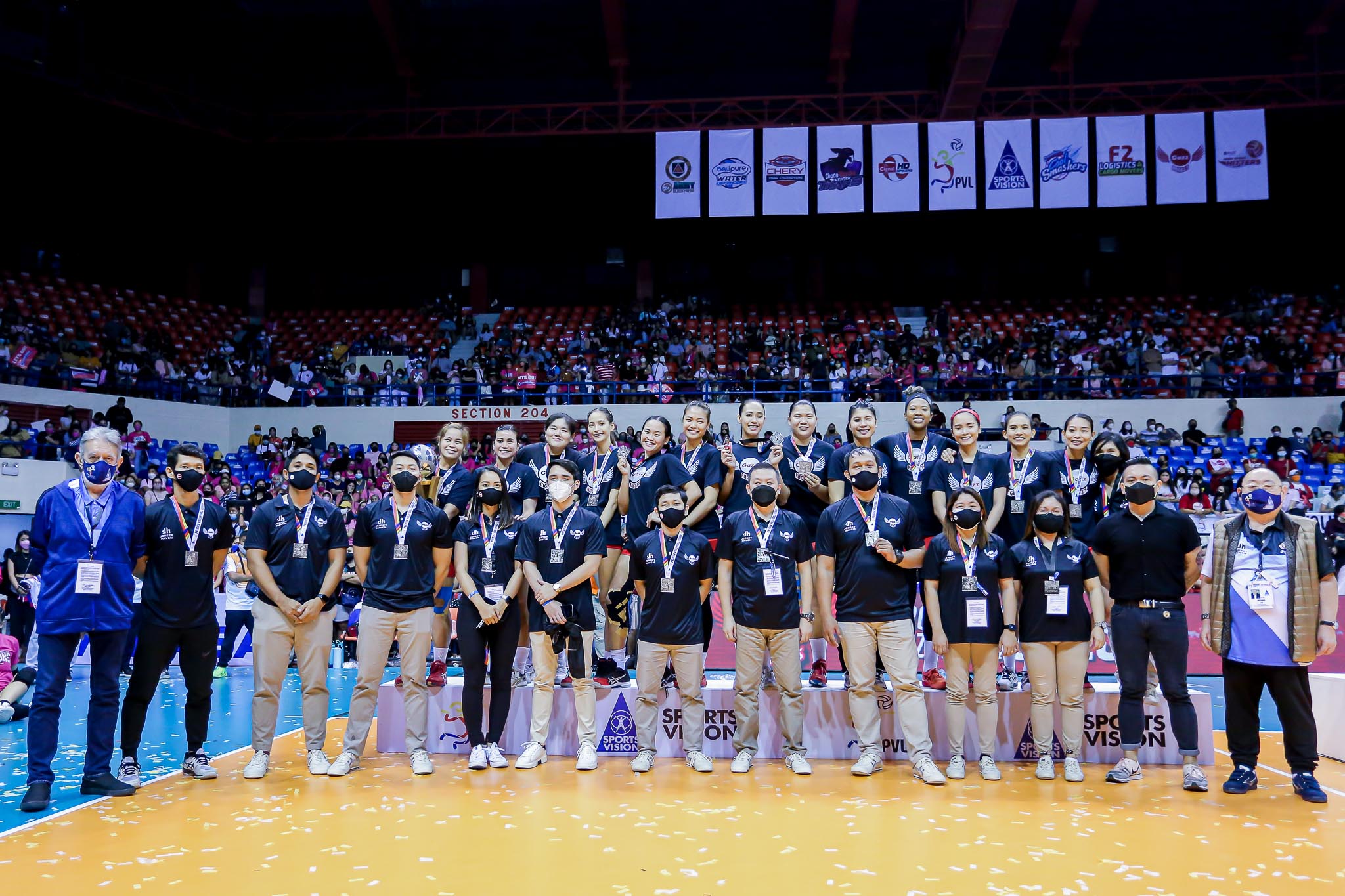 2022-PVL-Awarding-2nd-Place-Petrogazz-1 Myla Pablo has no regrets: 'Alam namin binigay namin yung best namin' News PVL Volleyball - philippine sports news