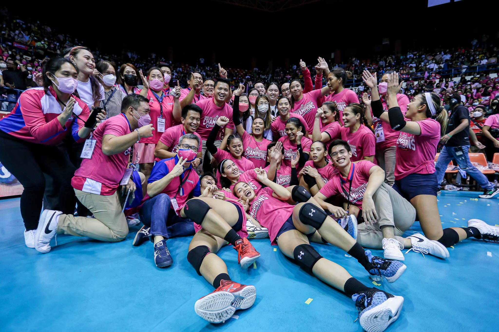 2022-PVL-Awarding-Creamline-2 Alyssa Valdez knows road to 'Grand Slam' will be tough News PVL Volleyball - philippine sports news