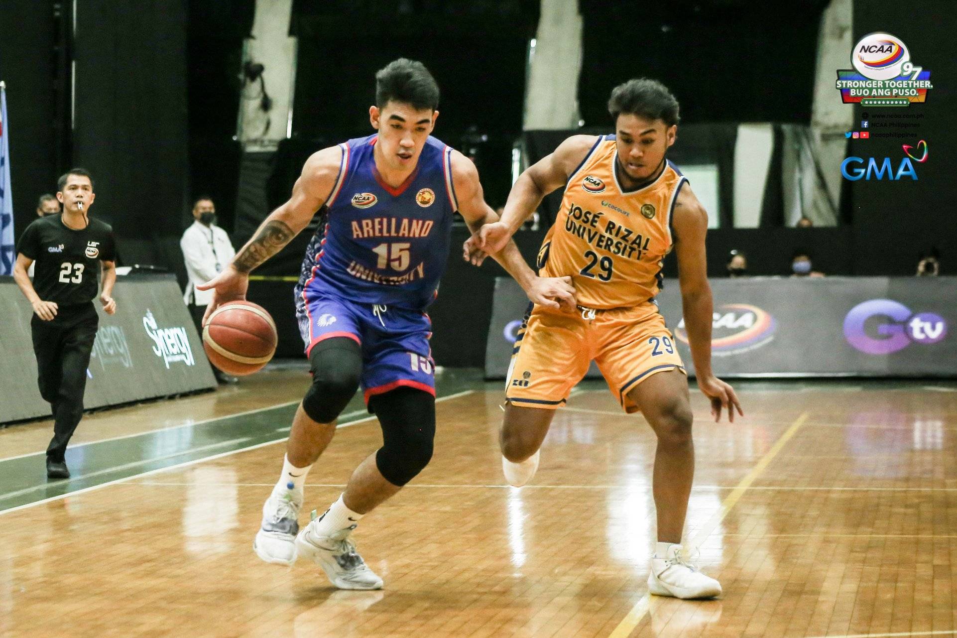 NCAA-97-Arellano-vs-JRU-Justin-Arana NCAA MVP or not, Justin Arana proves he has reached potential in Arellano AU Basketball NCAA News - philippine sports news