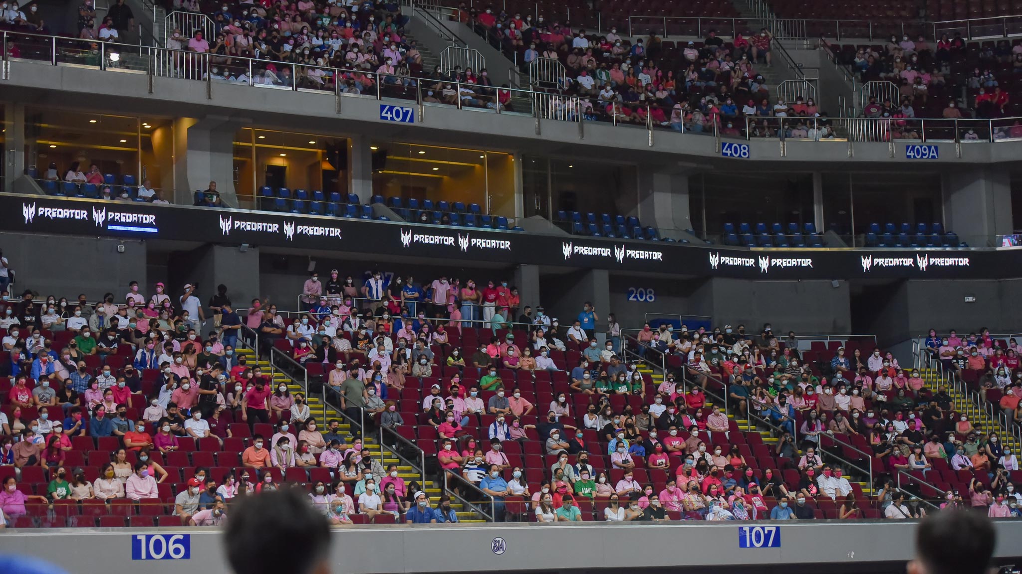 UAAP-84-DLSU-vs-ADMU-Fans-2 UP, Ateneo stand united against corruption at 'Battle of Katipunan' halftime ADMU News UAAP UP - philippine sports news