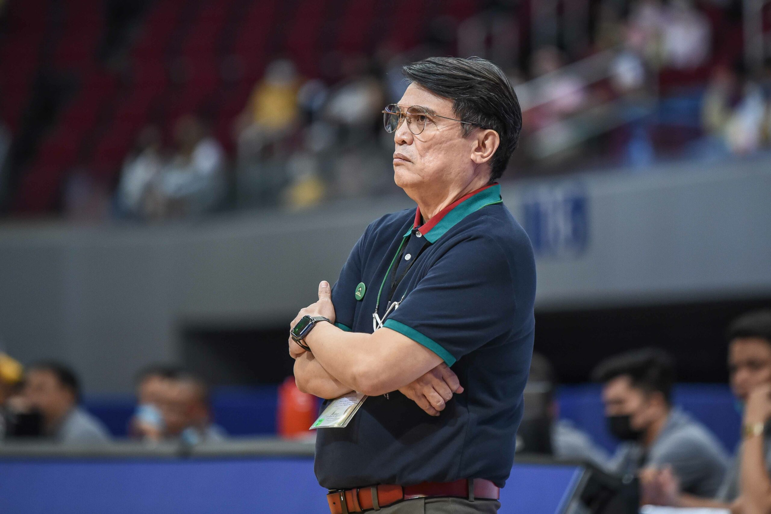 UAAP-84-Mens-Basketball-DLSU-vs-UST-Derrick-Pumaren-1-scaled Derrick Pumaren 'stops' Winston from reaching Pasaol's mark Basketball DLSU News UAAP - philippine sports news
