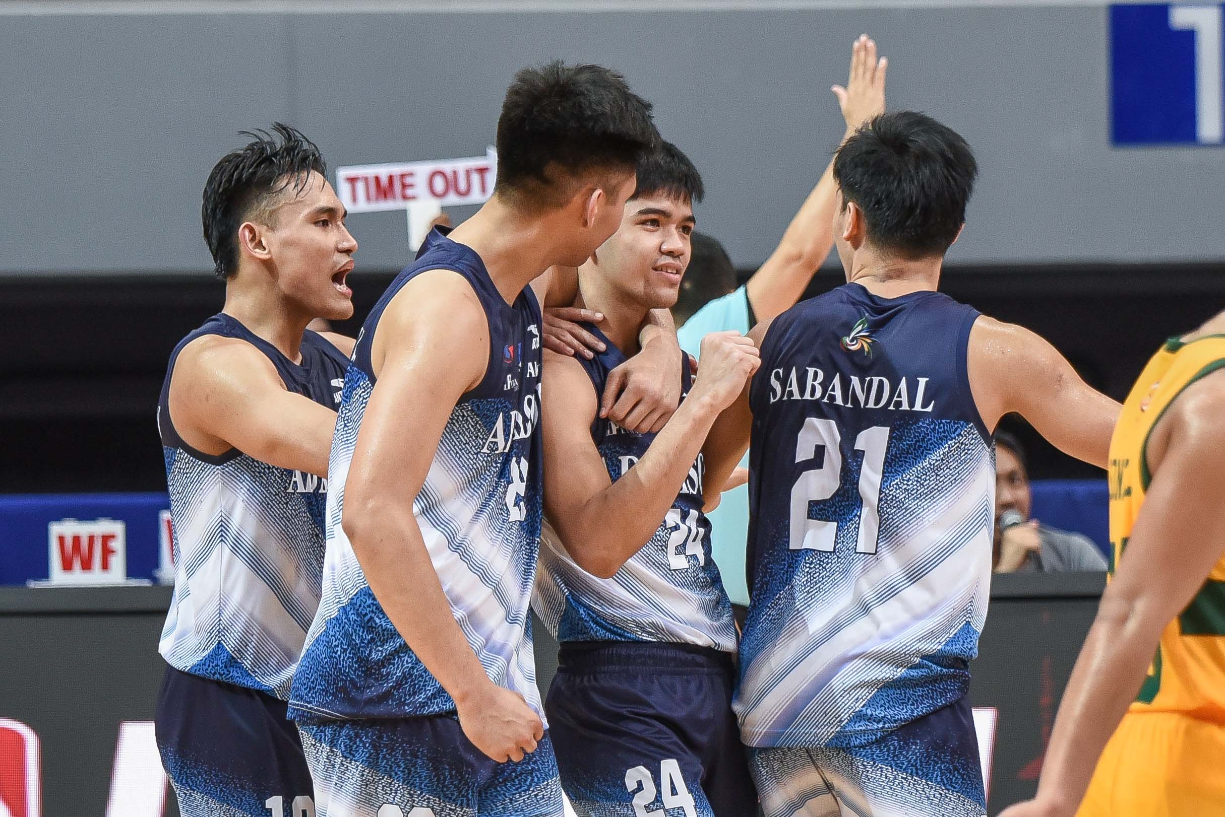 UAAP-84-Mens-Basketball-FEU-vs-ADU-Matthroven-Erolon-3 Adamson hero Matty Erolon makes most of 12 seconds of play AdU Basketball News UAAP - philippine sports news