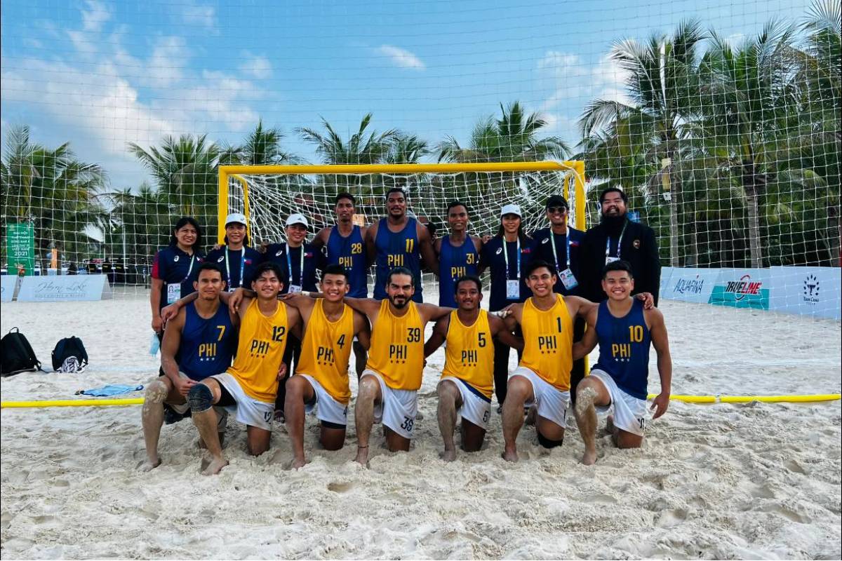 2021-SEA-Games-Mens-Beach-Handball SEA Games: Banario assured of kickboxing medal, Handball team to finish in top two 2021 SEA Games Kickboxing News - philippine sports news