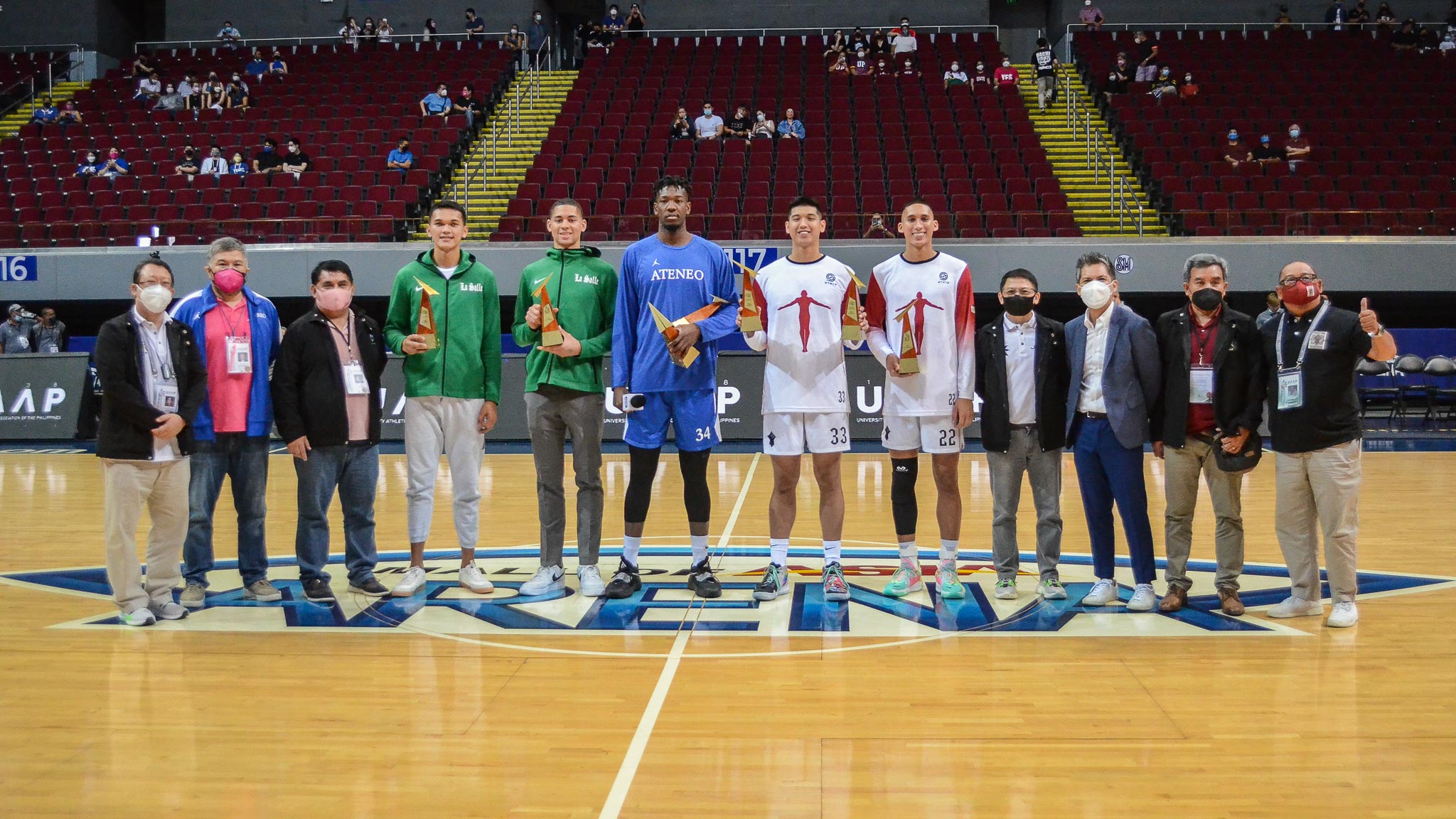 UAAP-84-MBB-Awarding-1156 Kouame becomes first Atenean to win UAAP MVP since Kiefer ADMU Basketball DLSU News UAAP UP - philippine sports news
