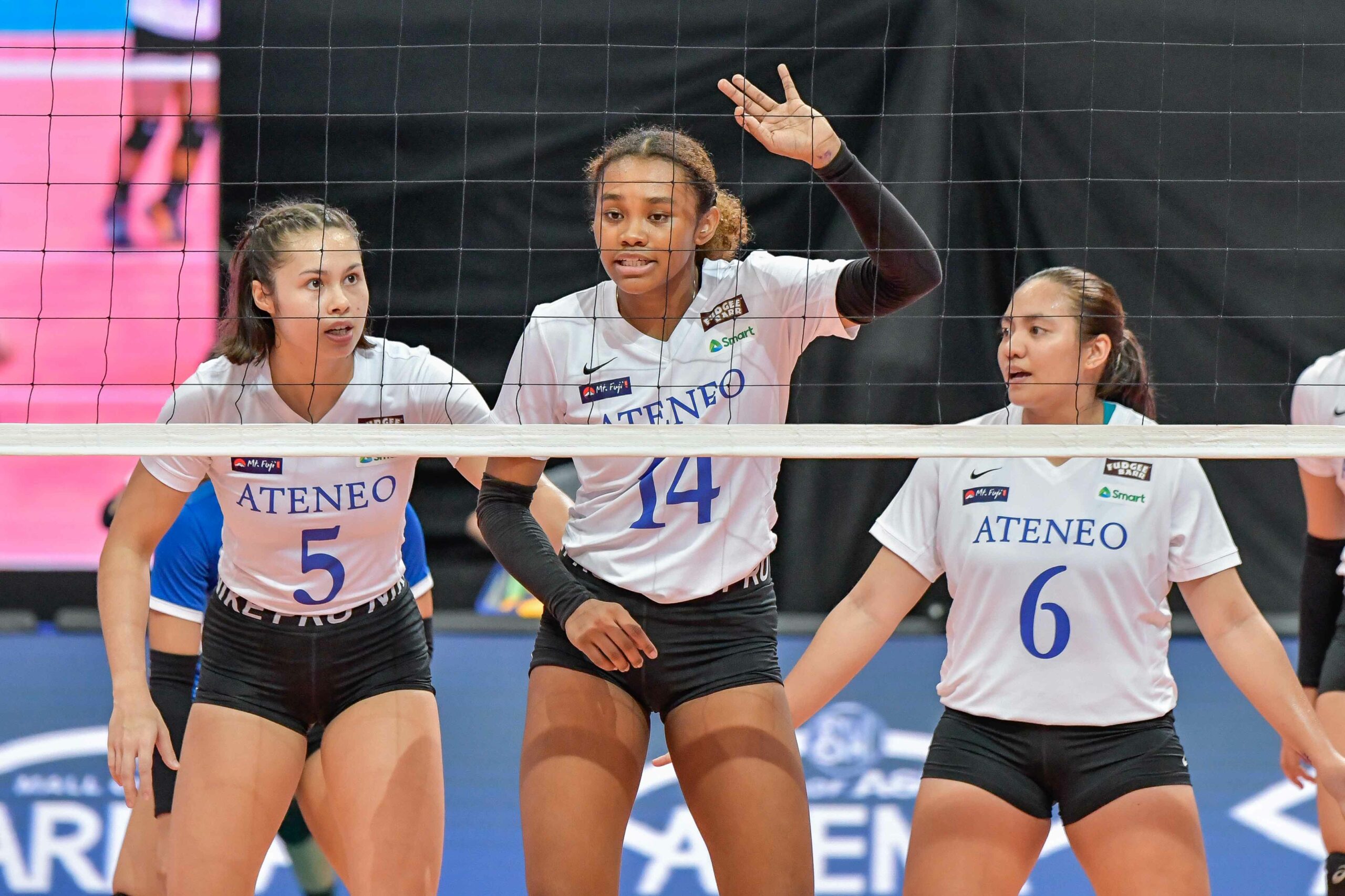 UAAP-84-Womens-Volleyball-Ateneo-vs-DLSU-Vanie-Gandler-AC-Miner-Jaja-Maraguinot-scaled Dani Ravena, Almadro temper expectations for retooling Ateneo ADMU News UAAP Volleyball - philippine sports news