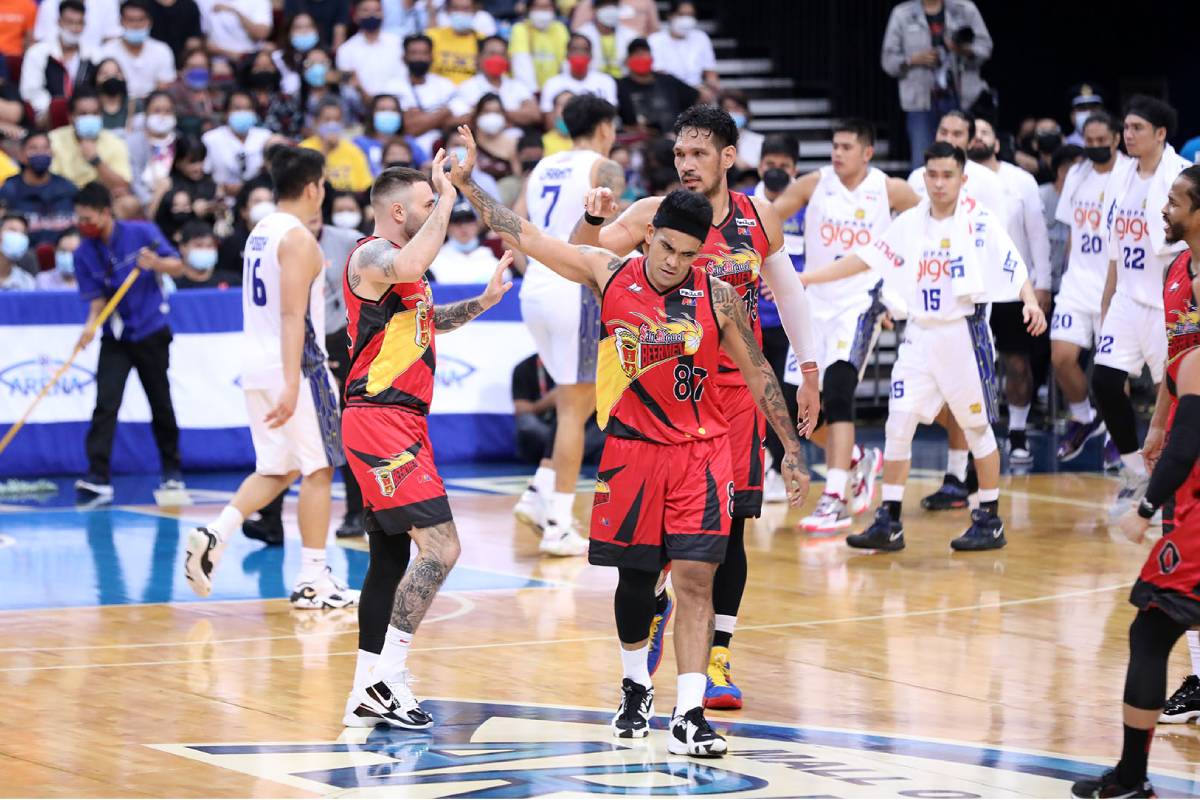 2022-PBA-Philippine-Cup-Finals-San-Miguel-vs-TNT-Herndon-x-Fajardo-x-Manuel 'Magic bunot' Herndon glad to have atoned for boo-boo with OT heroics Basketball News PBA - philippine sports news