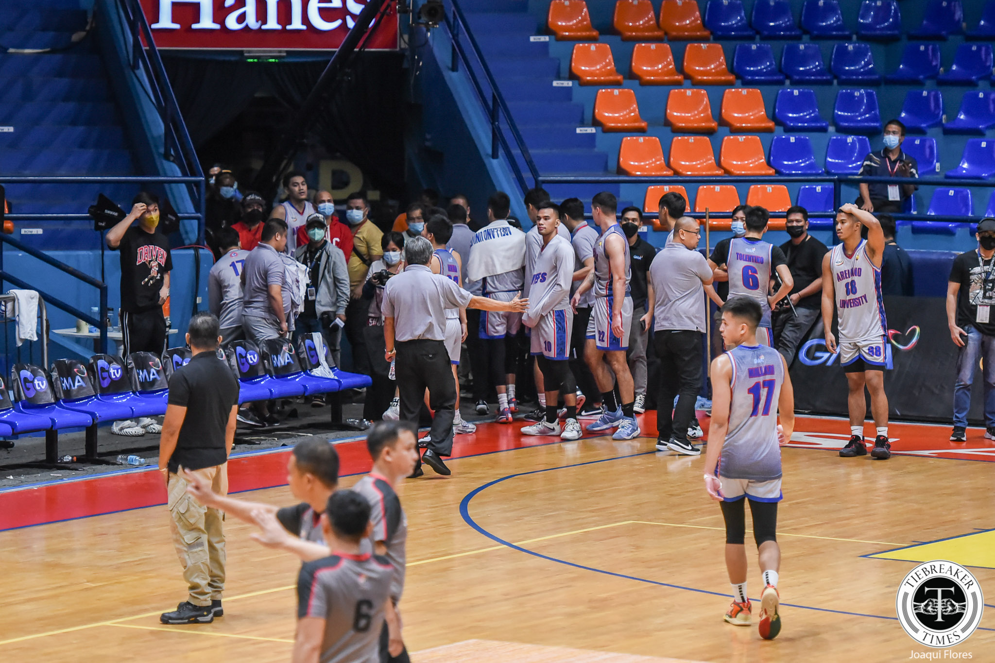 NCAA-98-AU-vs.-JRU-3362 NCAA 98: Ry Dela Rosa nails clutch trey as JRU frustrates Arellano AU Basketball JRU NCAA News - philippine sports news
