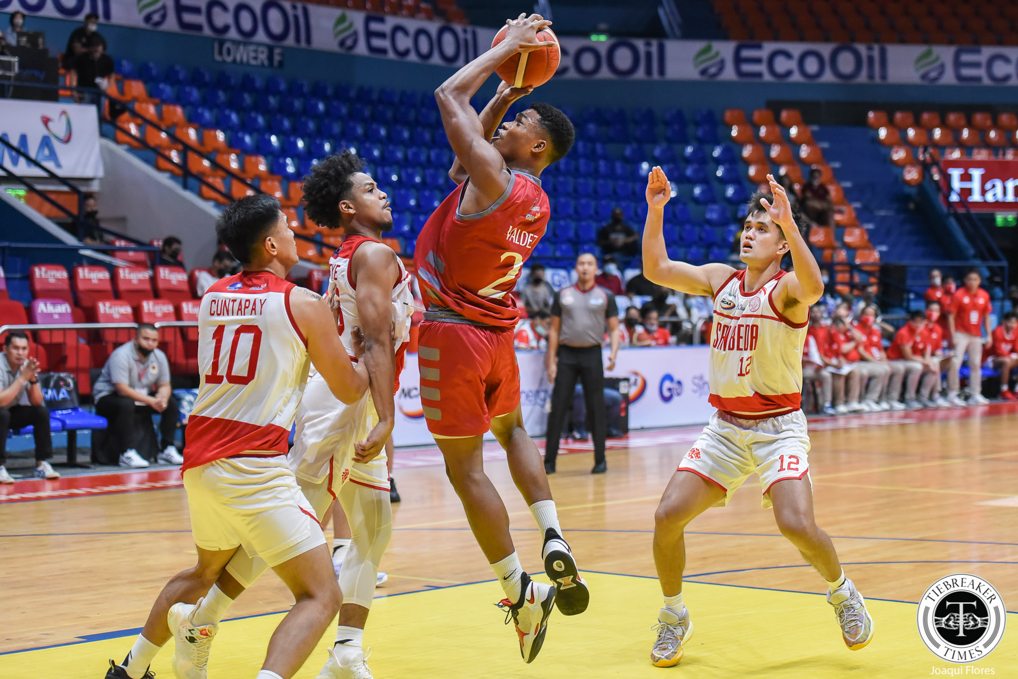 NCAA-98-SBU-vs.-LPU-Enoch-Valdez-0231 Young Gyle Montano inspired by 'kuya' Enoch Valdez Basketball LPU NCAA News - philippine sports news