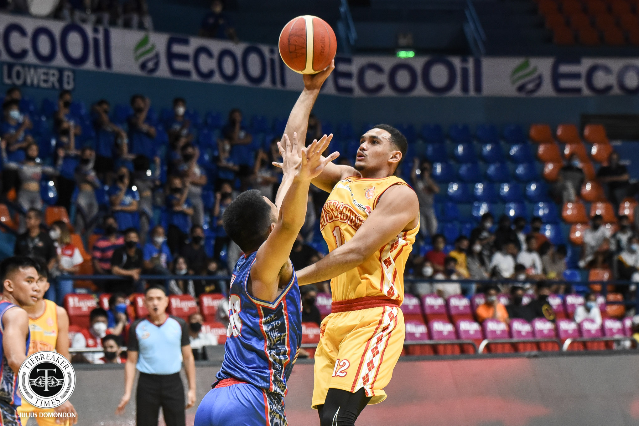 NCAA-Season-98-Arellano-vs-San-Sebastian-Chris-Shanoda Ichie Altamirano glad to see rookies gamely fill shoes left by JM Calma Basketball NCAA News SSC-R - philippine sports news