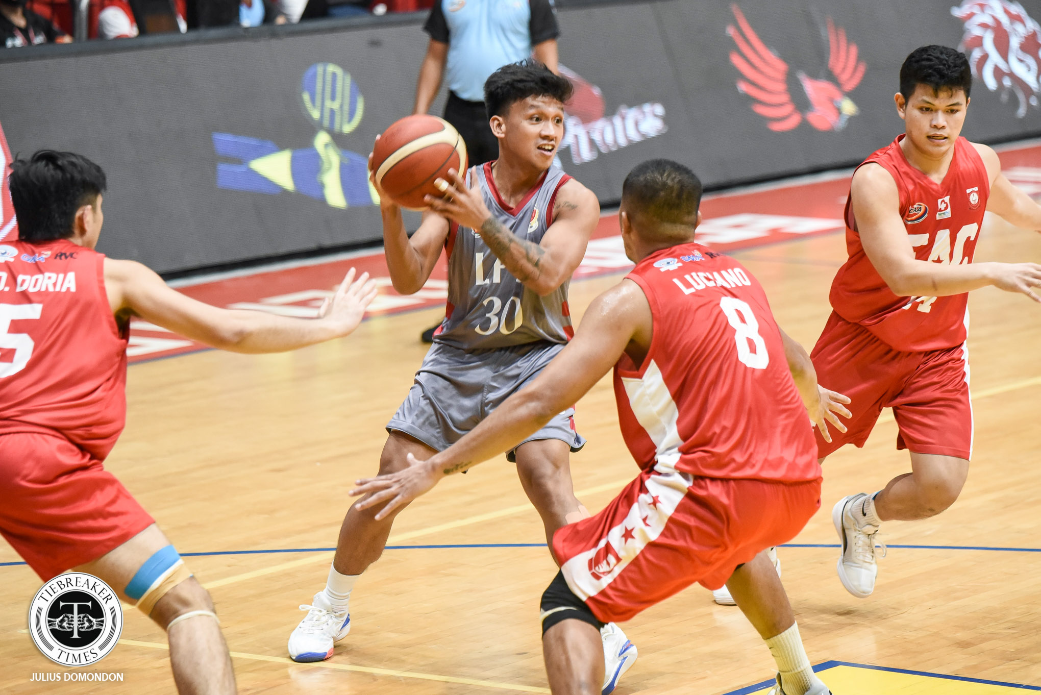 NCAA-Season-98-EAC-vs-LPU-Enzo-Navarro Guadana savors win over EAC as it breaks total from his rookie run Basketball LPU NCAA News - philippine sports news