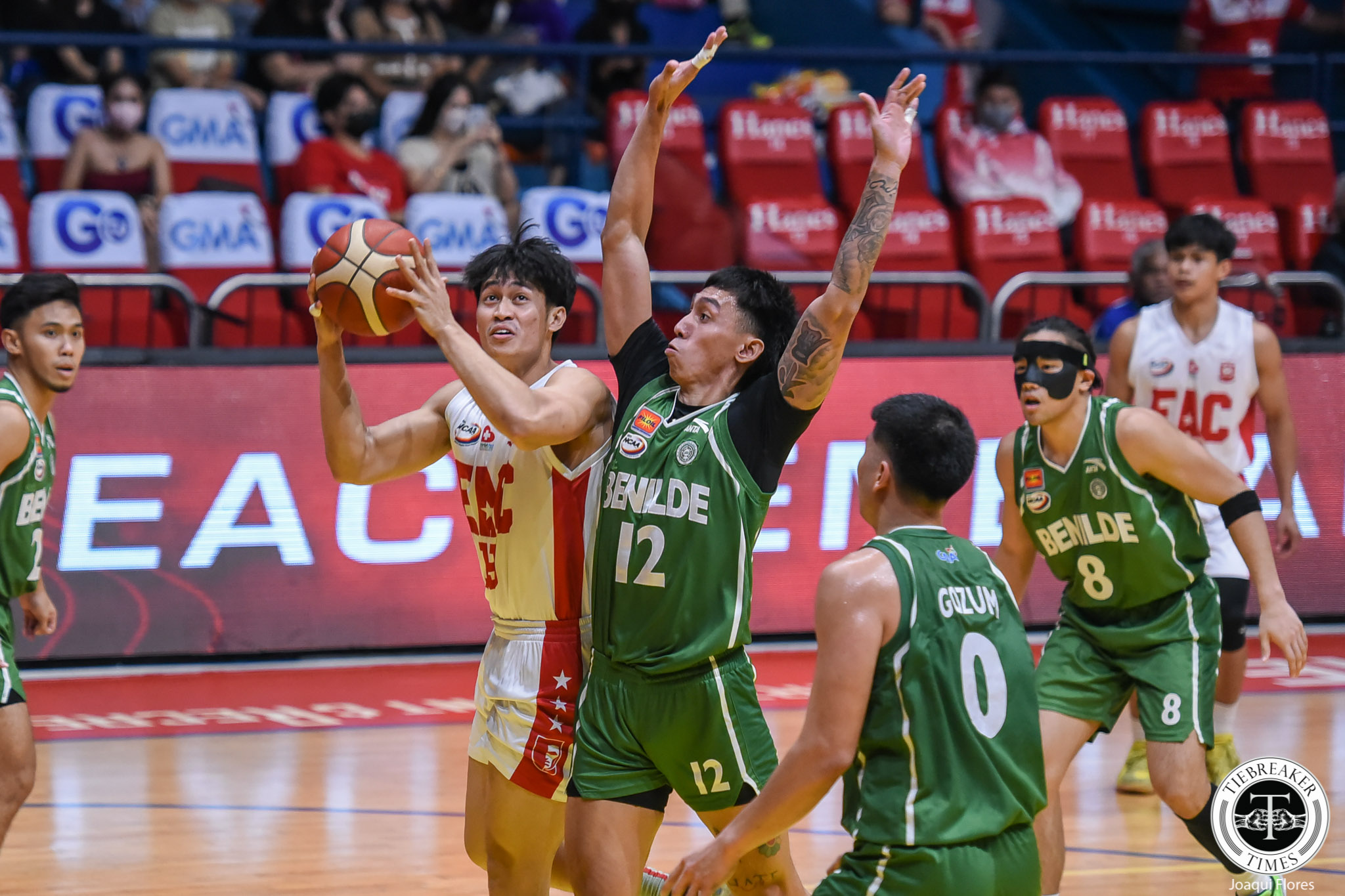 NCAA-98-CSB-vs.-EAC-Nat-Cosejo-6498 Nat Cosejo relishes playing alongside dad's idols during NCAA ASG Basketball EAC NCAA News - philippine sports news