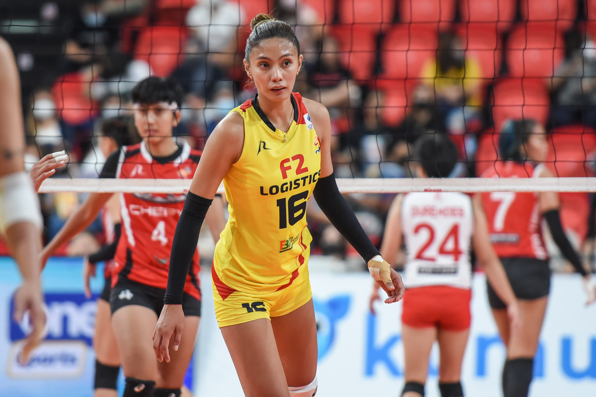 PVL-Reinforced-2022-F2-vs.-Chery-Ivy-Lacsina-4131 Ivy Lacsina admits she is still adjusting to F2 Basketball News PVL Volleyball - philippine sports news