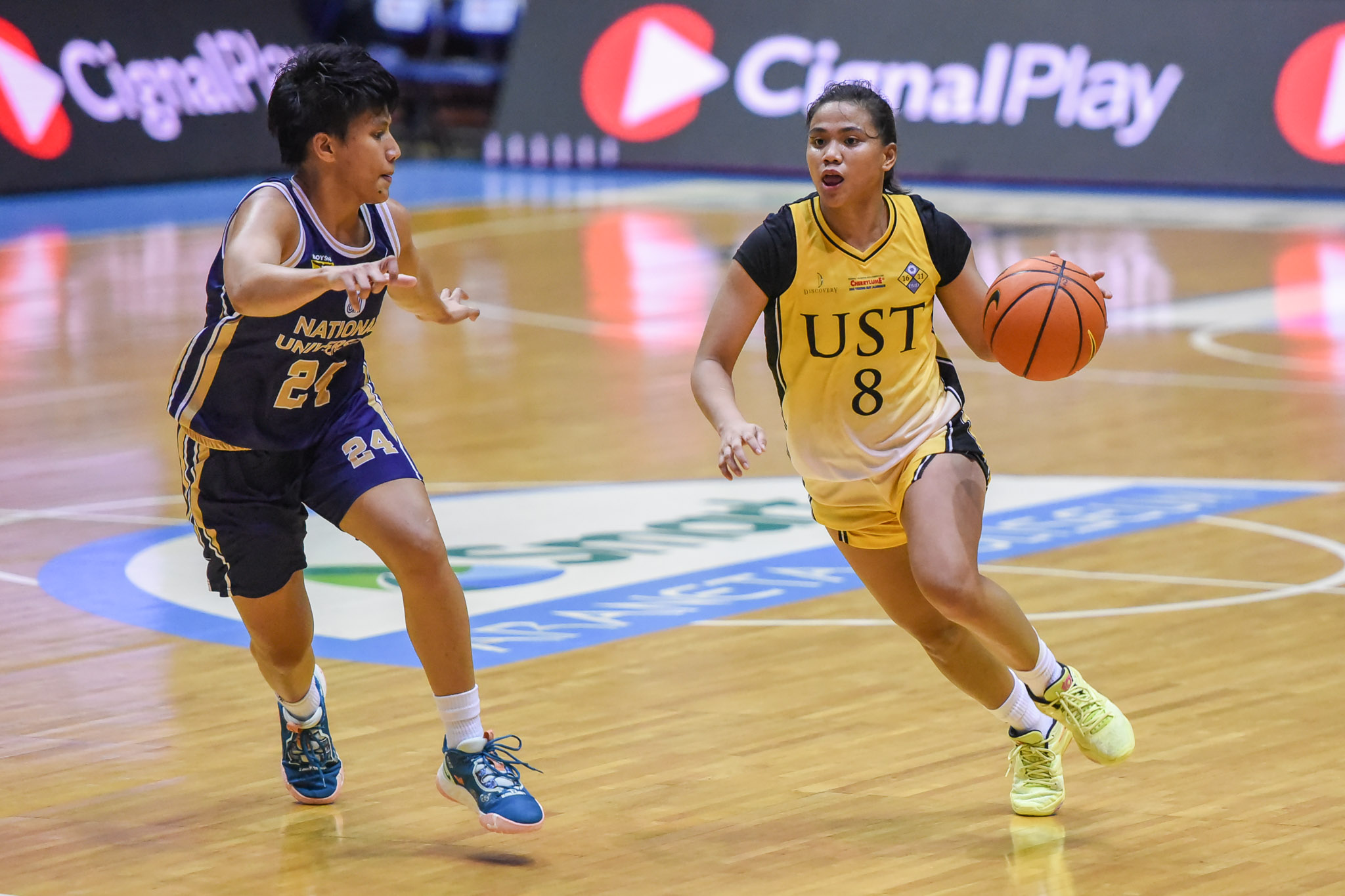 UAAP-85-WBB-NU-vs.-UST-Eka-Soriano-1496 Close game vs NU does not prove anything, says Haydee Ong Basketball News UAAP UST - philippine sports news