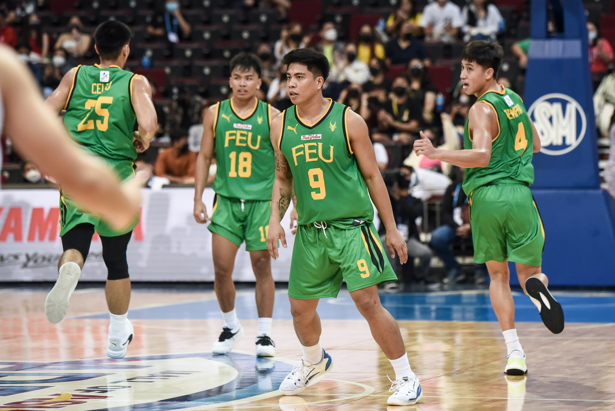 UAAP85-MBB-BRYAN-SAJONIA-1 Olsen grateful to FEU community as they continue to show up for Tams Basketball FEU News UAAP - philippine sports news