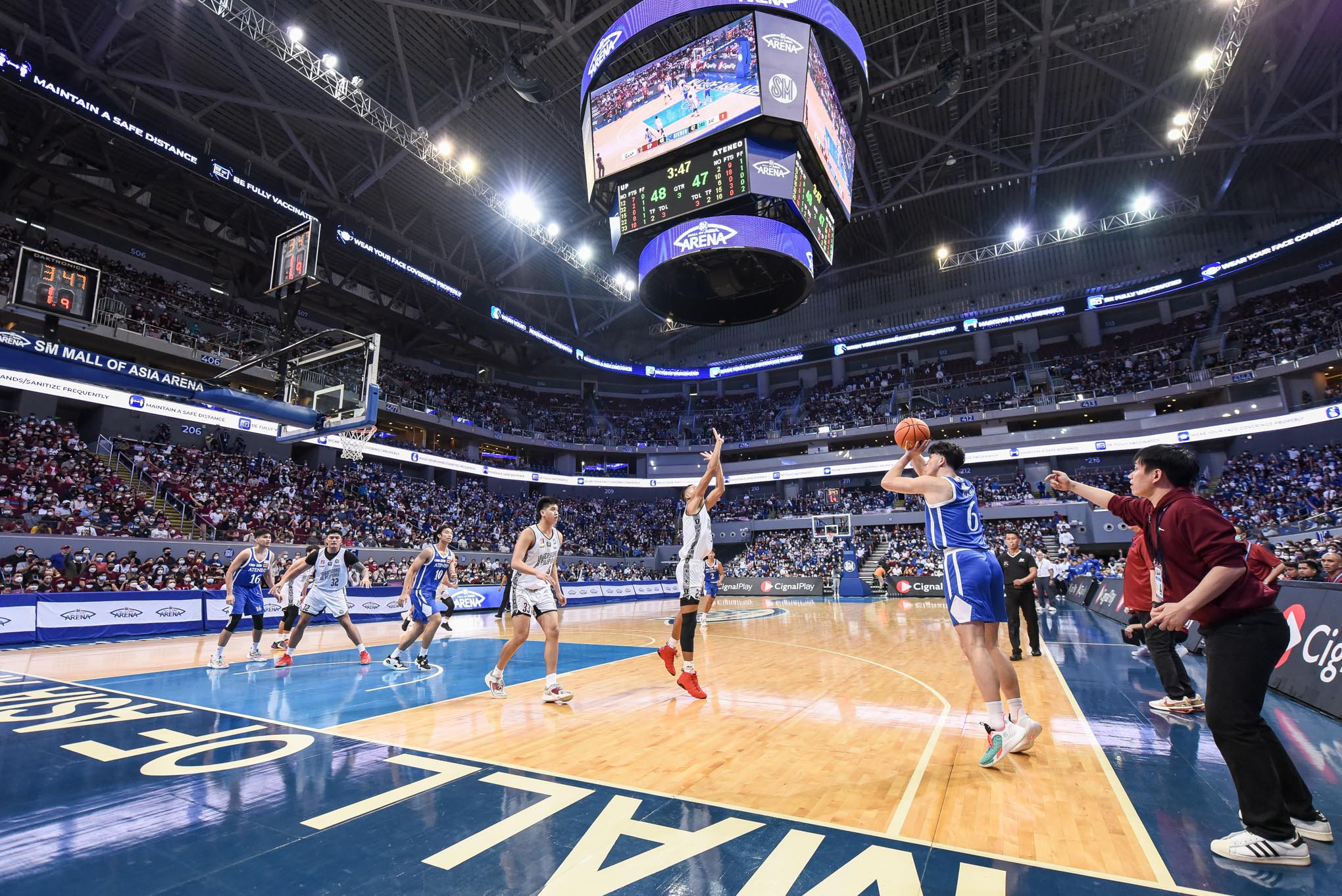 UAAP85-MBB-CROWD-SHOT Goldwin proud to see UP stay the course amid Ateneo pressure Basketball News UAAP UP - philippine sports news
