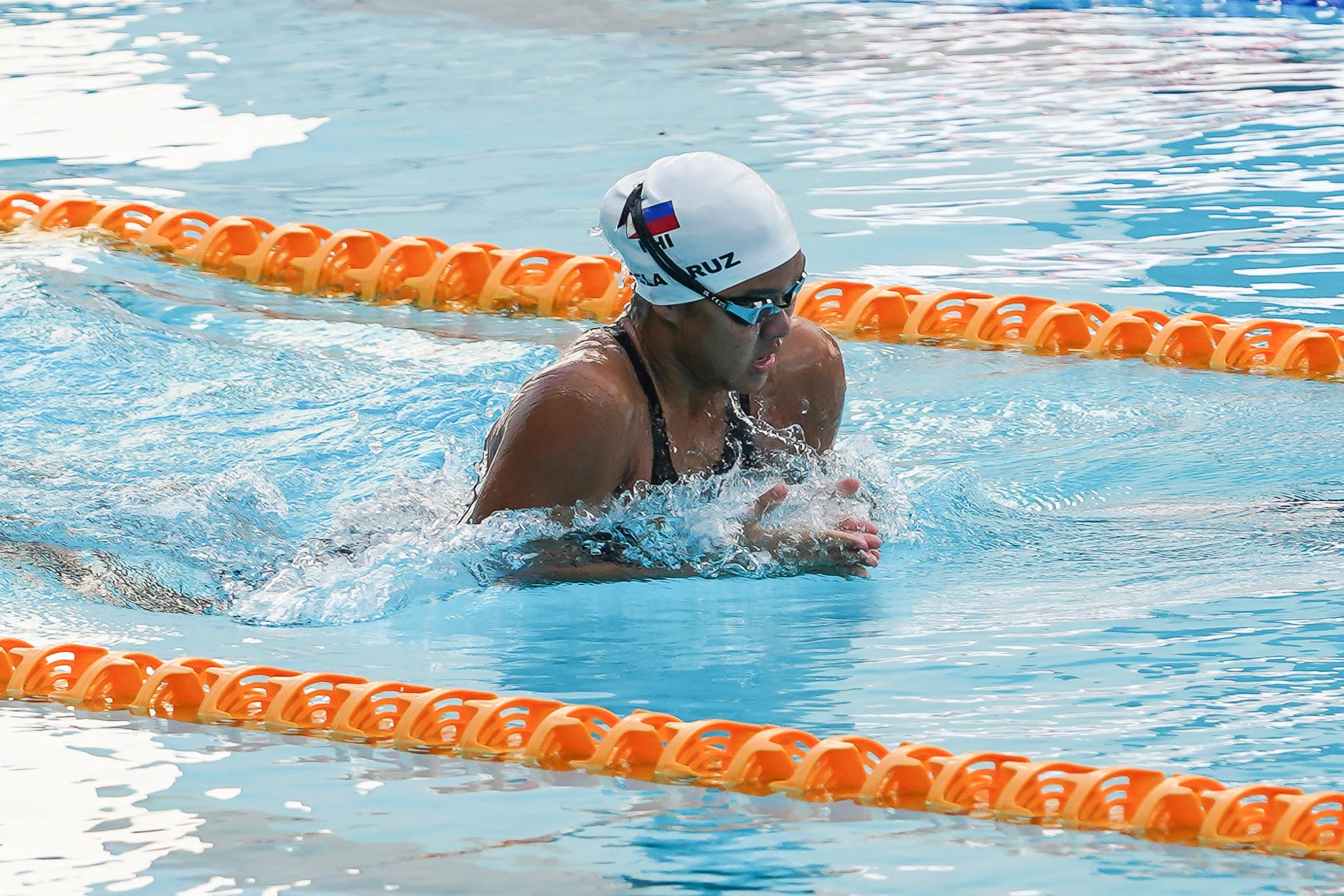 100-LC-Breastroke-Women-Thanya-Dela-Cruz-ADMU-3 UAAP 85 CSW: Joaquin Santos keeps Ateneo men's lead; Thanya Dela Cruz smashes another PH record ADMU DLSU News Swimming UAAP UP UST - philippine sports news