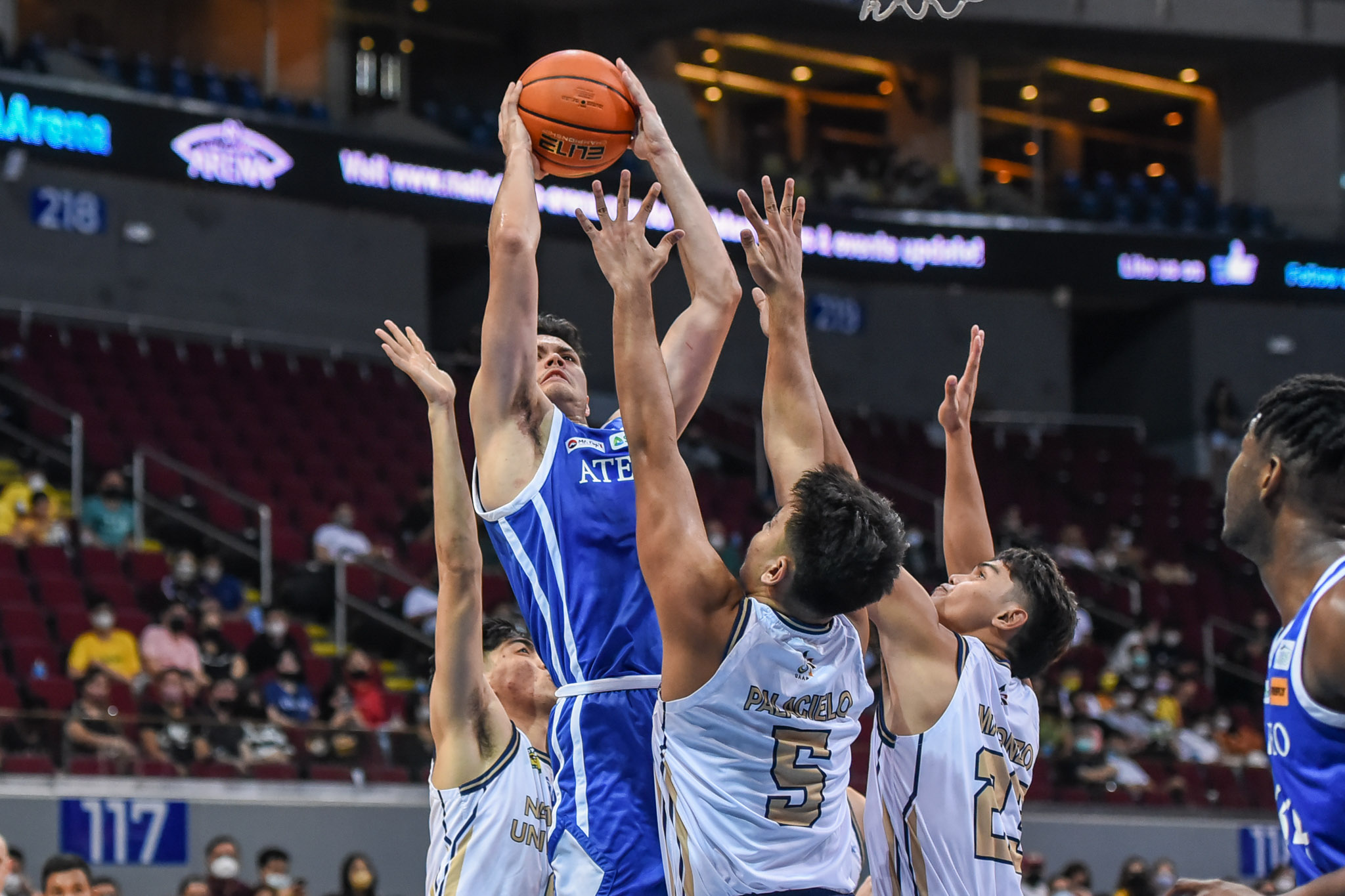 UAAP-85-MBB-ADMU-vs.-NU-Kai-Ballungay-7227 Napa glad to see NU Bulldogs respond to his challenge of 'stepping out of his shadows' Basketball News NU UAAP - philippine sports news