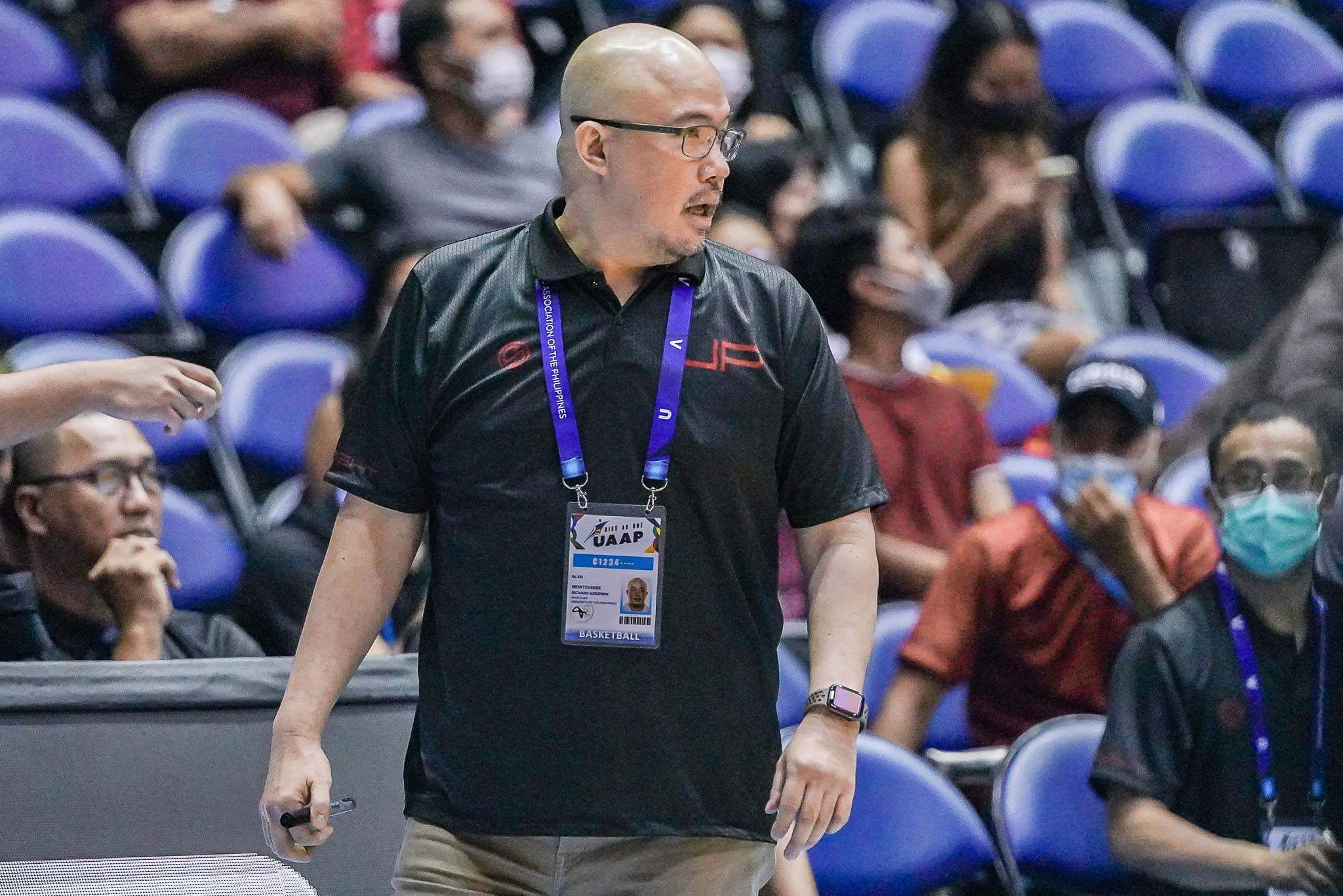 UAAP-MBB-Coach-Goldwin-Monteverde-UP Monteverde not worried about Tamayo if he gets Gilas call-up: 'Sanay na siya' 2023 FIBA World Cup Basketball Gilas Pilipinas News UAAP UP - philippine sports news