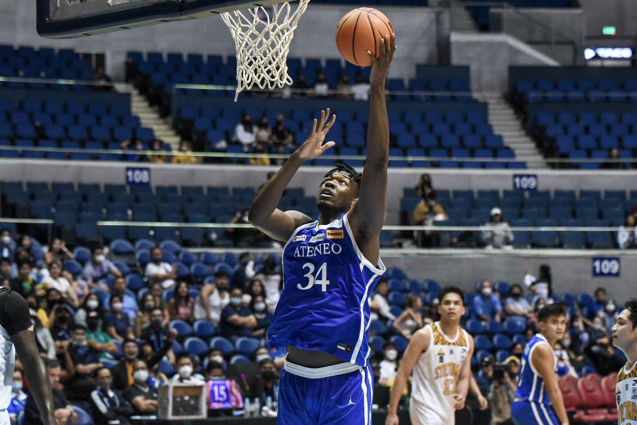 UAAP85-MBB-ANGE-KOUAME-1 Kouame relishes Gilas experience as he learned from Japeth 2023 FIBA World Cup ADMU Basketball Gilas Pilipinas News UAAP - philippine sports news