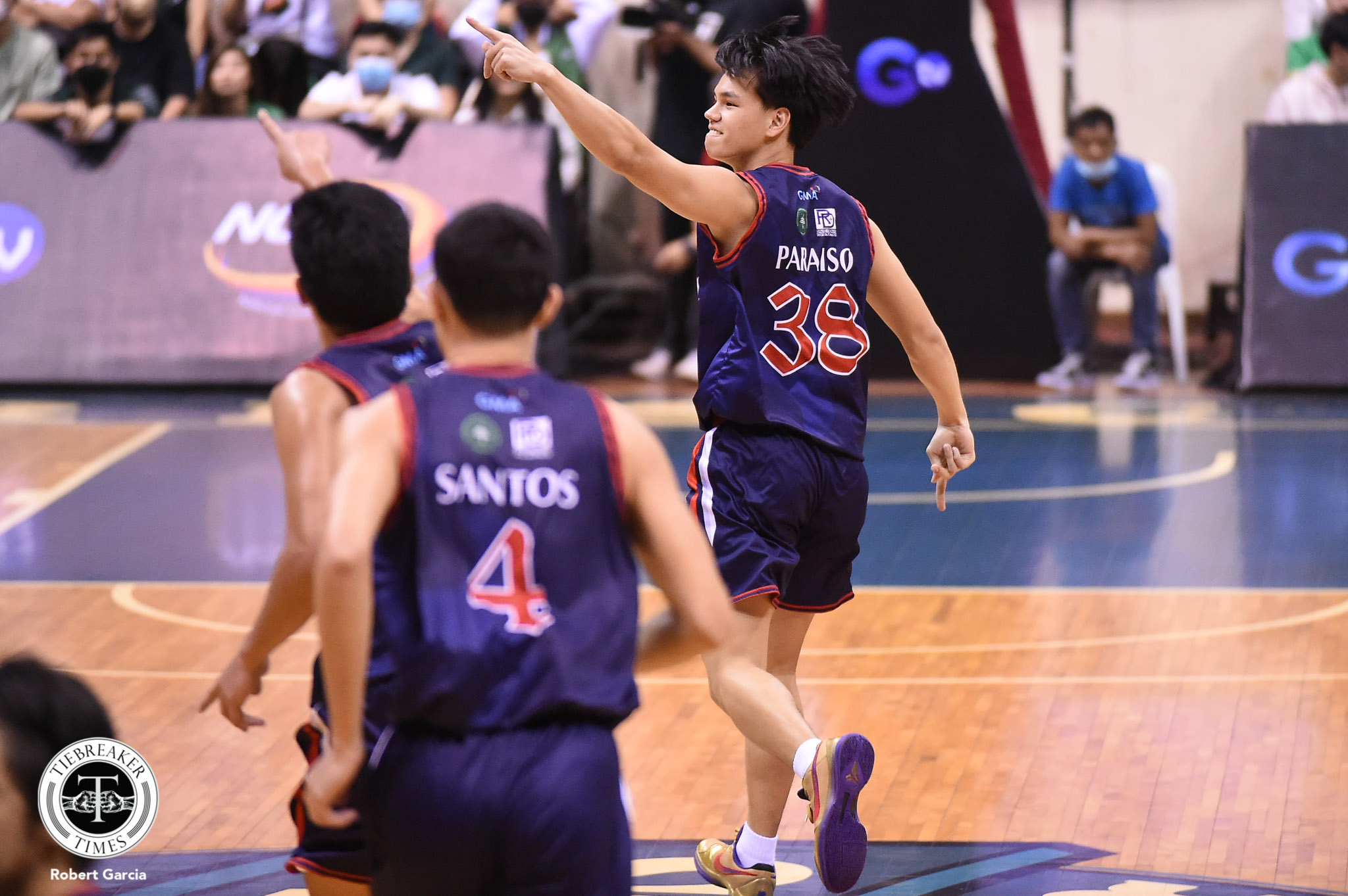 NCAA-98-CSB-vs-CSJL-Brent-Paraiso-2 Bonnie Tan hopes graduating Knights continue to work to reach PBA dream Basketball CSJL NCAA News - philippine sports news