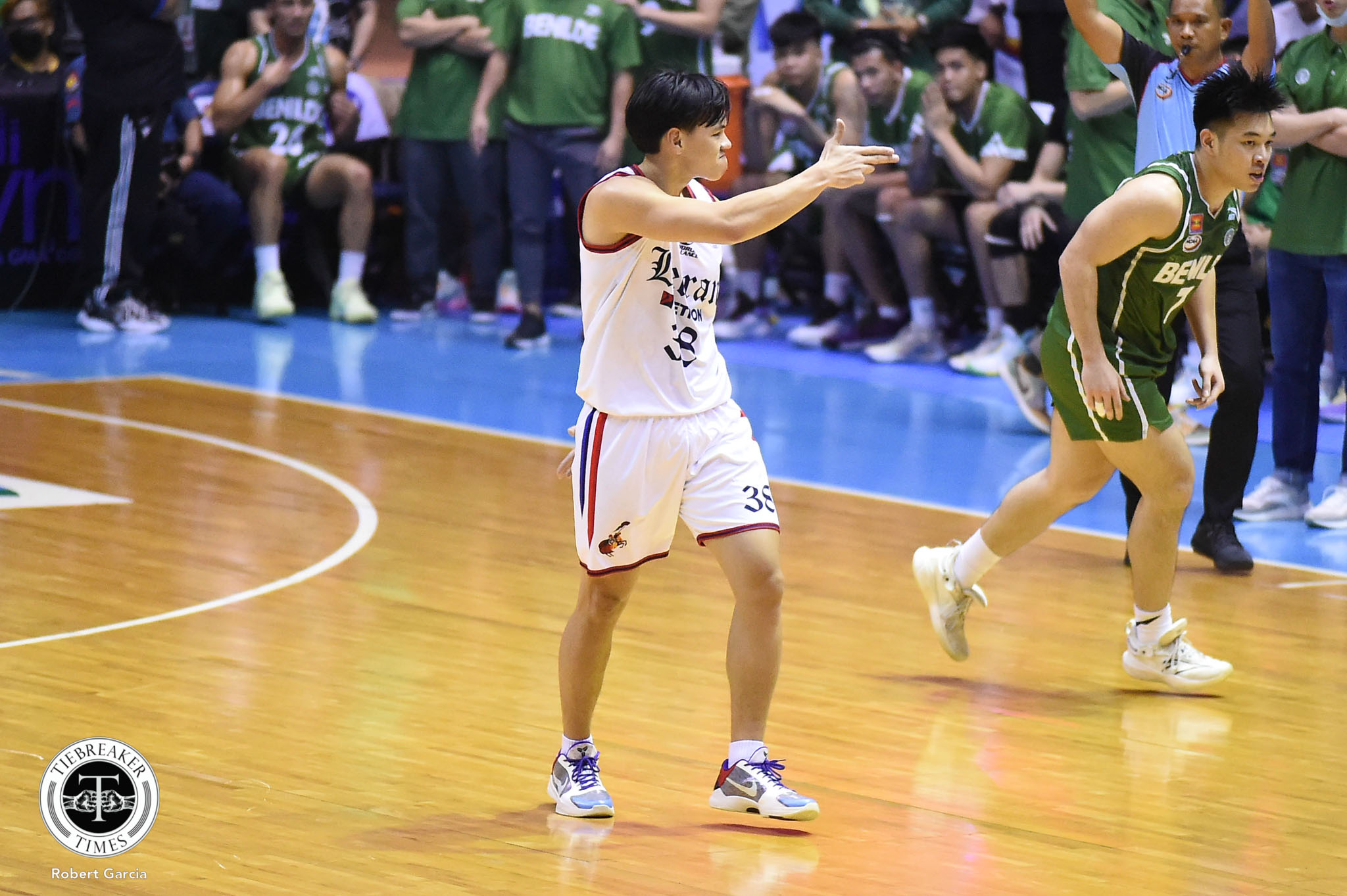 NCAA-98-CSJL-vs-CSB-Brent-Paraiso Corteza, Benilde do not let Letran's physicality throw them off in Game 2 Basketball CSB NCAA News - philippine sports news