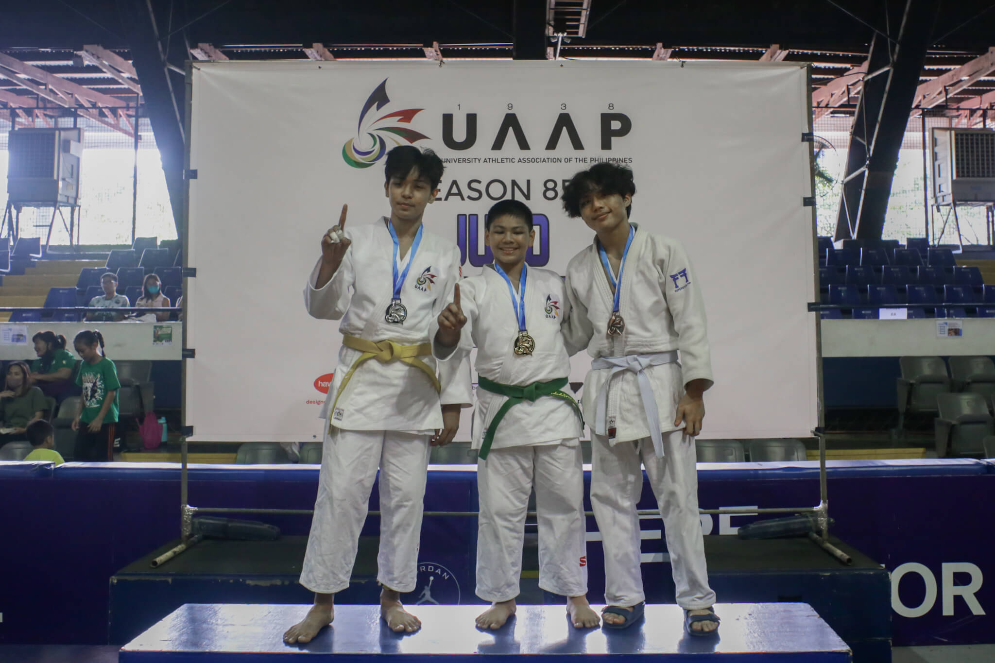 UAAP-85-Awarding-Boys-73kg-BabantoUST-CaguiclaUST-ThorADM UAAP 85 HSJD: UST boys, girls judokas dominate day 1 ADMU DLSU Judo News UAAP UE UP UST - philippine sports news
