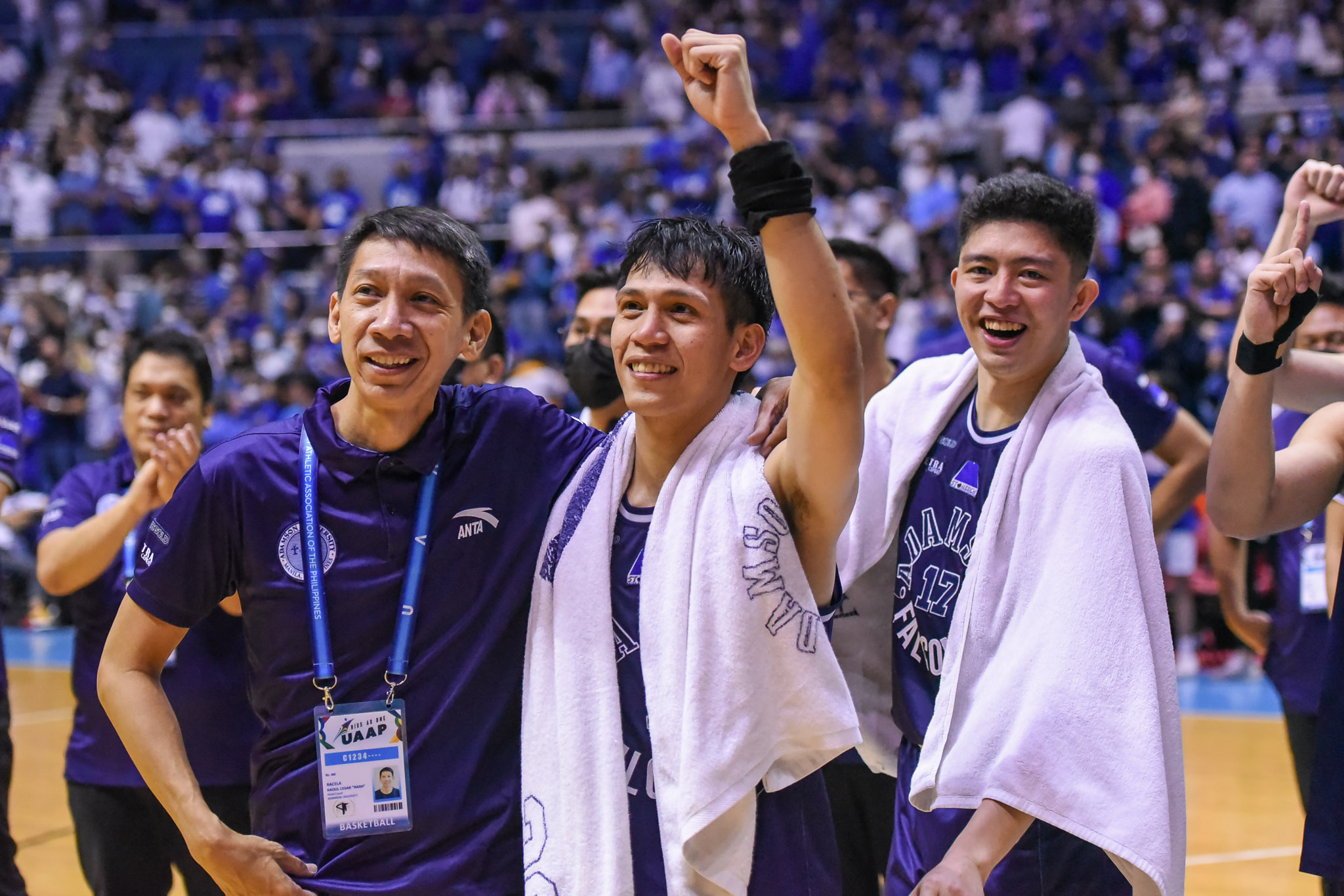UAAP-85-MBB-F4-ADMU-vs.-ADU-Jerom-Lastimosa-0171 Nash Racela calls for fair treatment of Adamson Soaring Falcons AdU Basketball News UAAP - philippine sports news