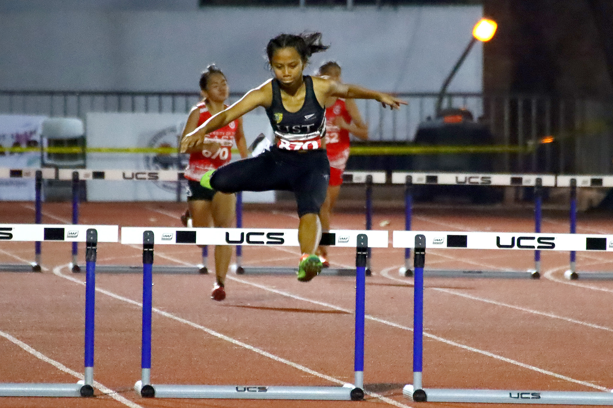 UAAP85-Athletics-400m-Hurdles-Girls-Lyka-Miravalles UAAP 85 HSAT: UST girls sweep Day 4 golds, clinches first title ADMU AdU DLSU News Track & Field UAAP UE UST - philippine sports news