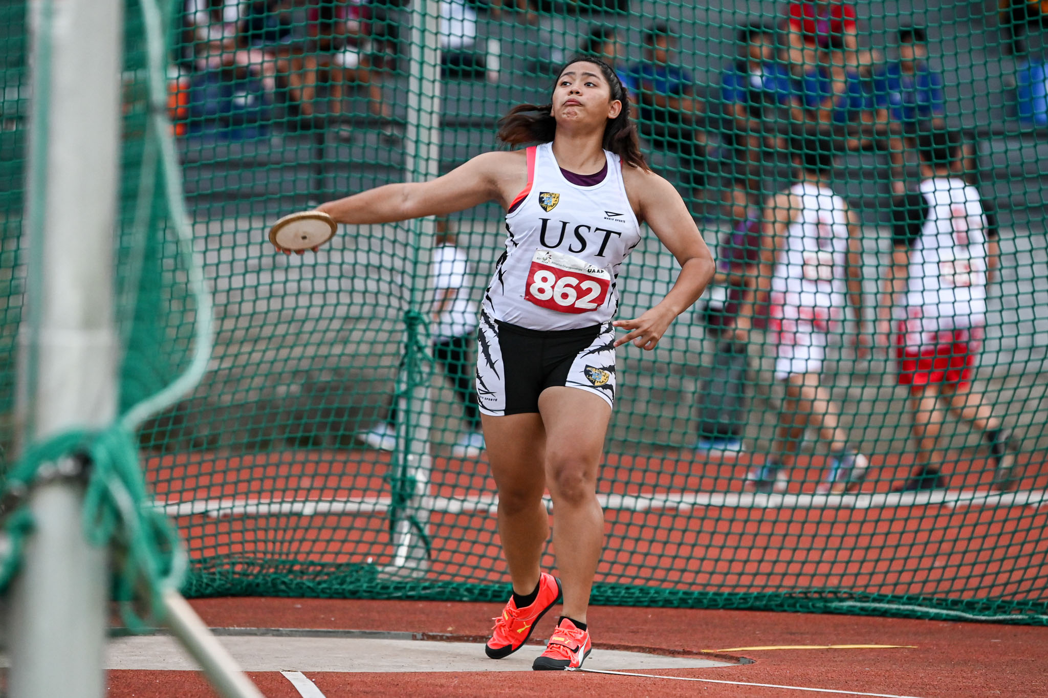 UAAP85-Athletics-Discus-Throw-Girls-Burdeos-Rashied-Faith-UST-4622 UAAP 85 HSAT: Arnibal stars for UST girls; Adamson boys' Jumaday sets league walk record ADMU AdU DLSU News NU Track & Field UAAP UE UST - philippine sports news