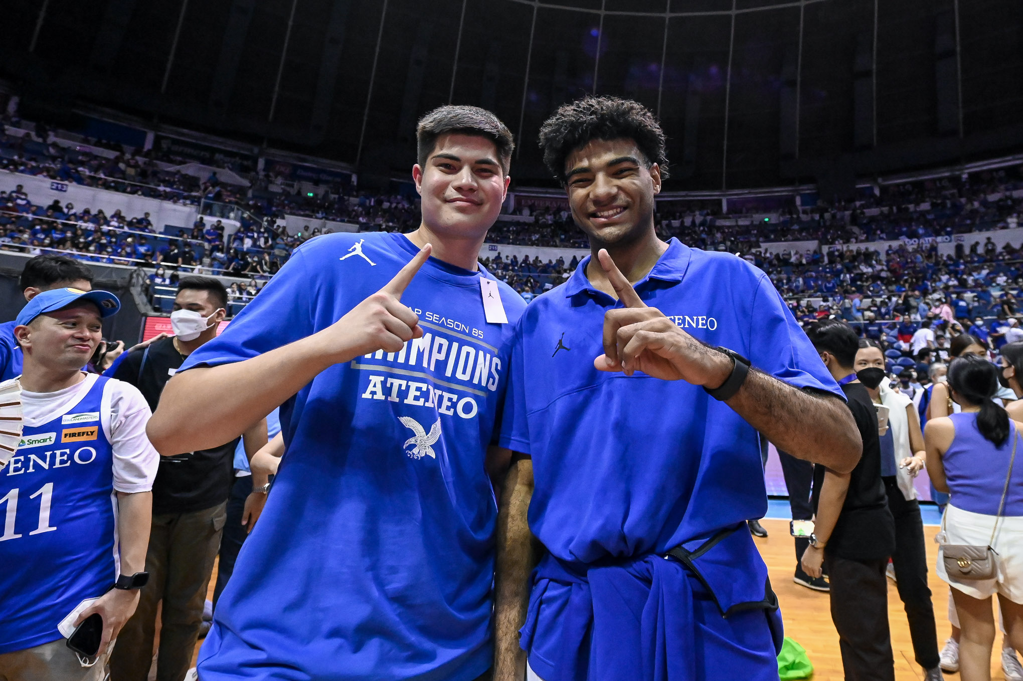UAAP85-MBB-AMOS-LOPEZ Francis Lopez finishes what CJ Cansino started with 'shush' taunt Basketball News UAAP UP - philippine sports news