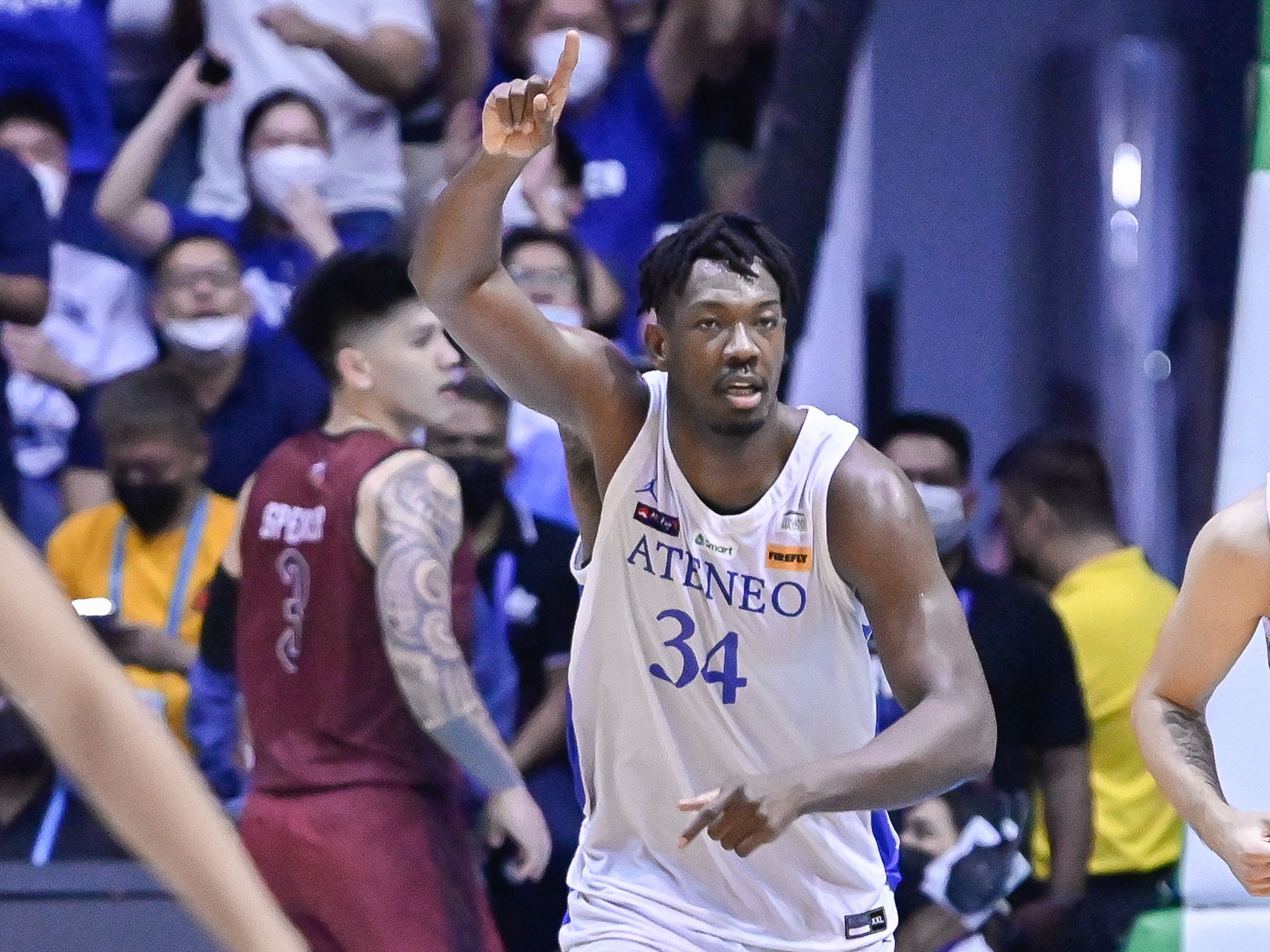 UAAP85-MBB-Ange-Kouame-7803479 Kouame glad to see the likes of Quitevis, Chiu step up ADMU Basketball News UAAP - philippine sports news