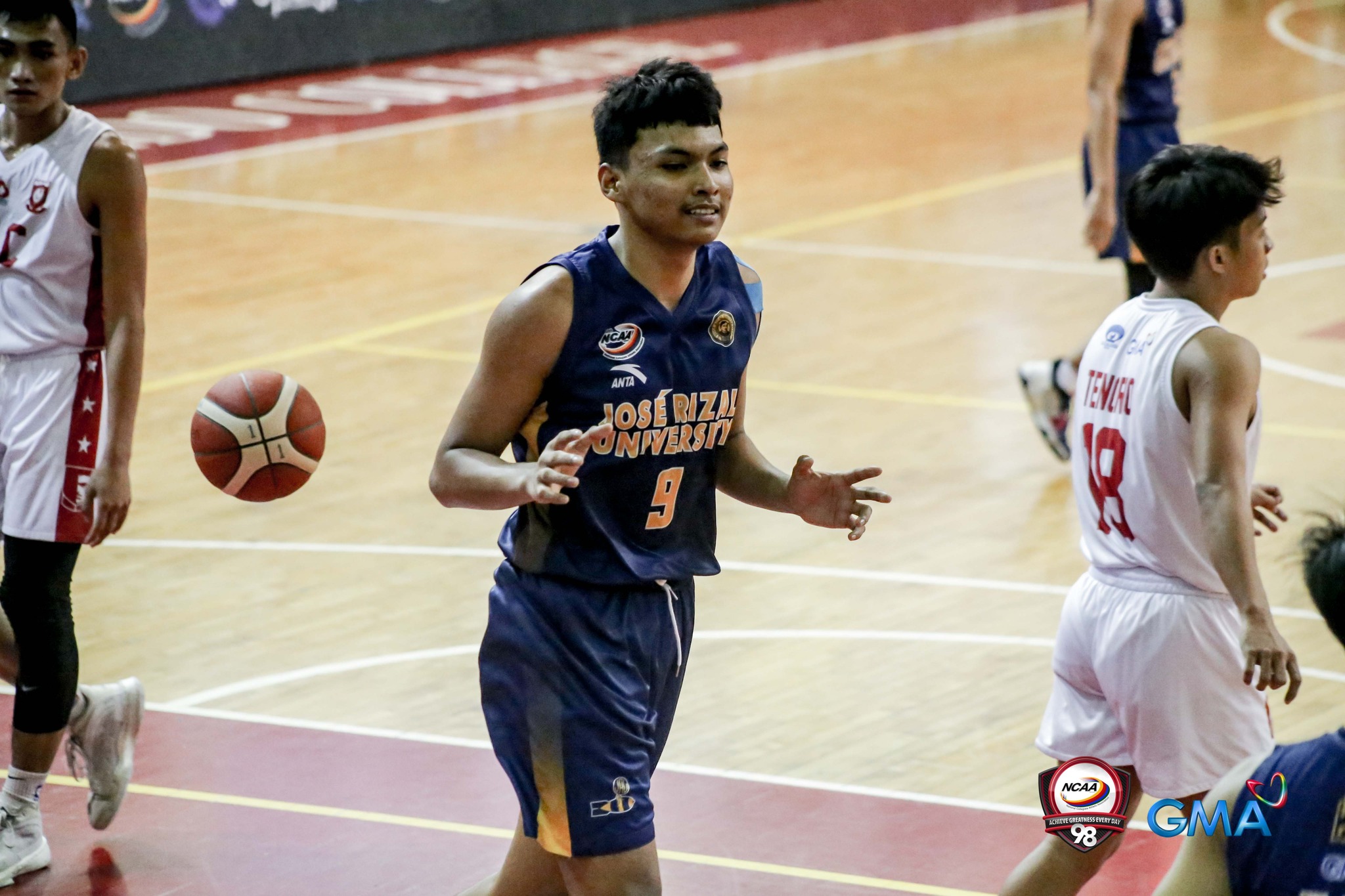 NCAA-Season-98-JRU-vs-EAC-Paul-Enal NCAA 98: Hubilla leads San Beda demolition of LPU-Cavite to open title defense EAC JRU LPU NCAA SBC - philippine sports news