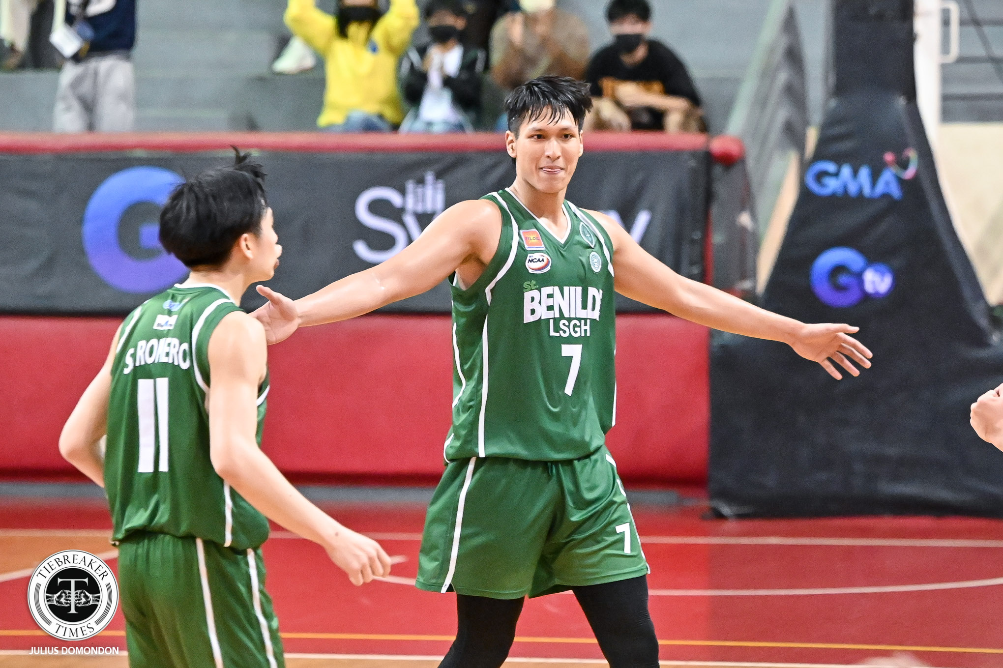 NCAA-Season-98-LSGH-vs-San-Beda-Seven-Gagate Gagate, Coronel to join Pablo in UP Basketball CSB NCAA News UAAP UP - philippine sports news