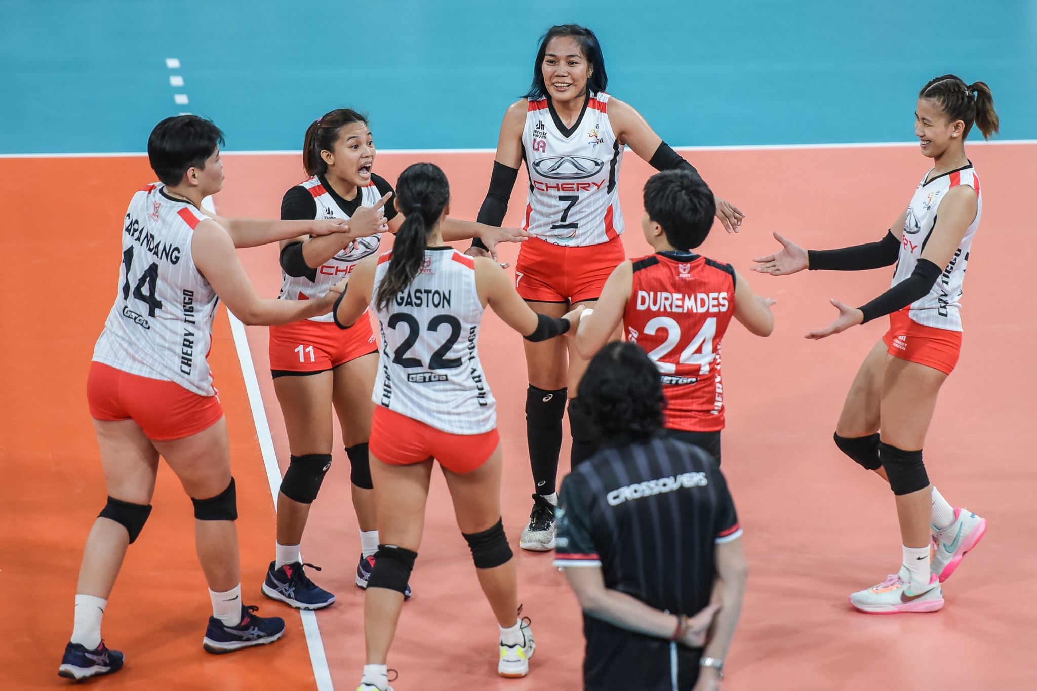 PVL-2023-Army-vs.-Chery-Tiggo-Mylene-Paat-3907 26-point outing a testament to Chery's chemistry, says Paat News PVL Volleyball - philippine sports news